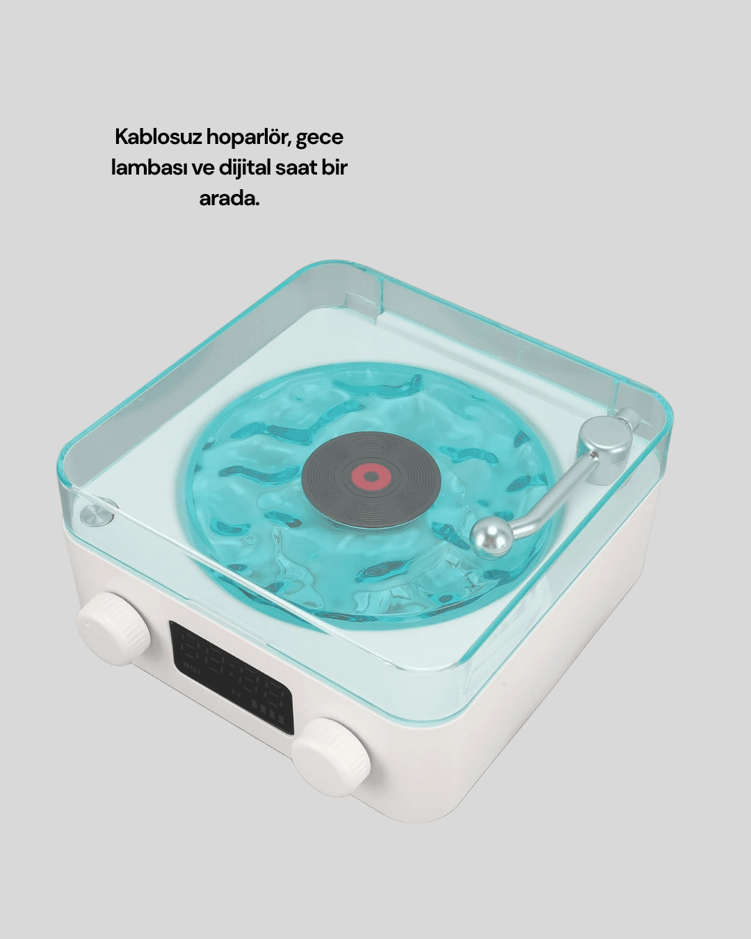 Kablosuz Bluetooth Hoparlör MAVİ 4