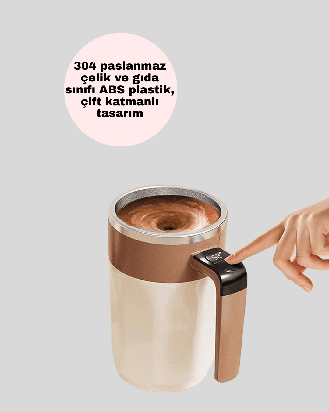 Taşınabilir Otomatik Karıştırma Kupa 4
