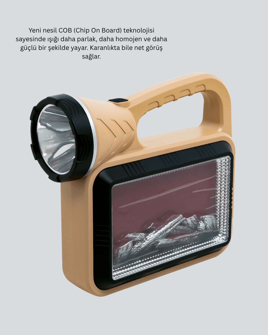 Alev Efektli Güneş Enerjili Lamba – Su Geçirmez 5