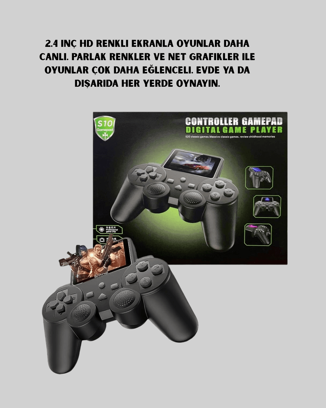 500 Oyun Tek Cihazda! Nostalji ve Eğlence Yanınızda 4