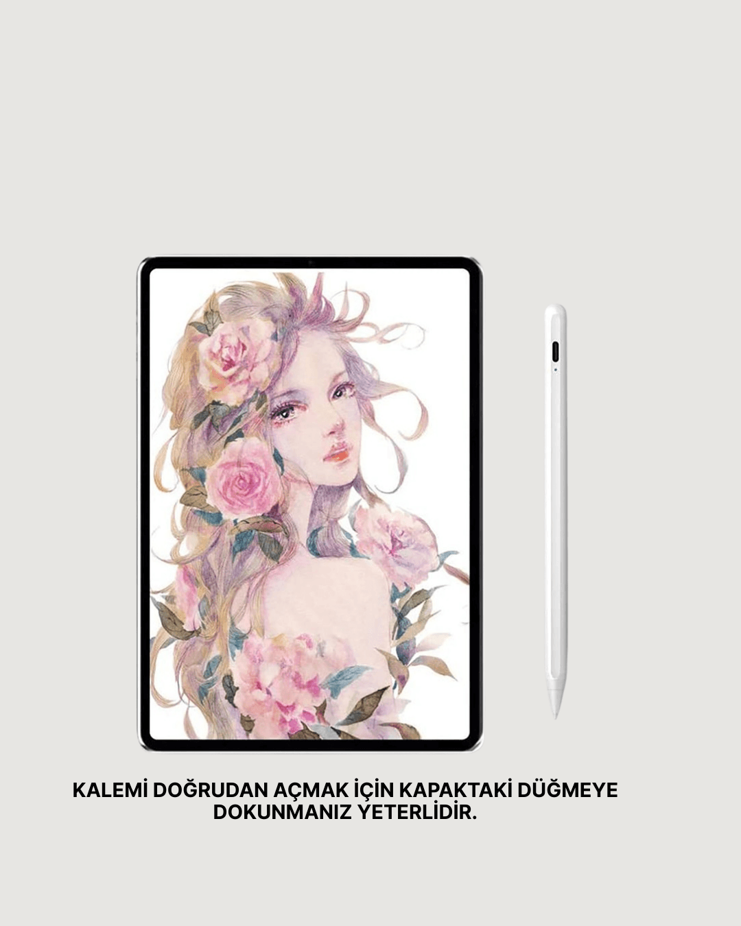 Eğim Sensörlü Dijital Kalem – Yüksek Hassasiyetli 1,0 mm Uç, Uzun Pil Ömrü 4