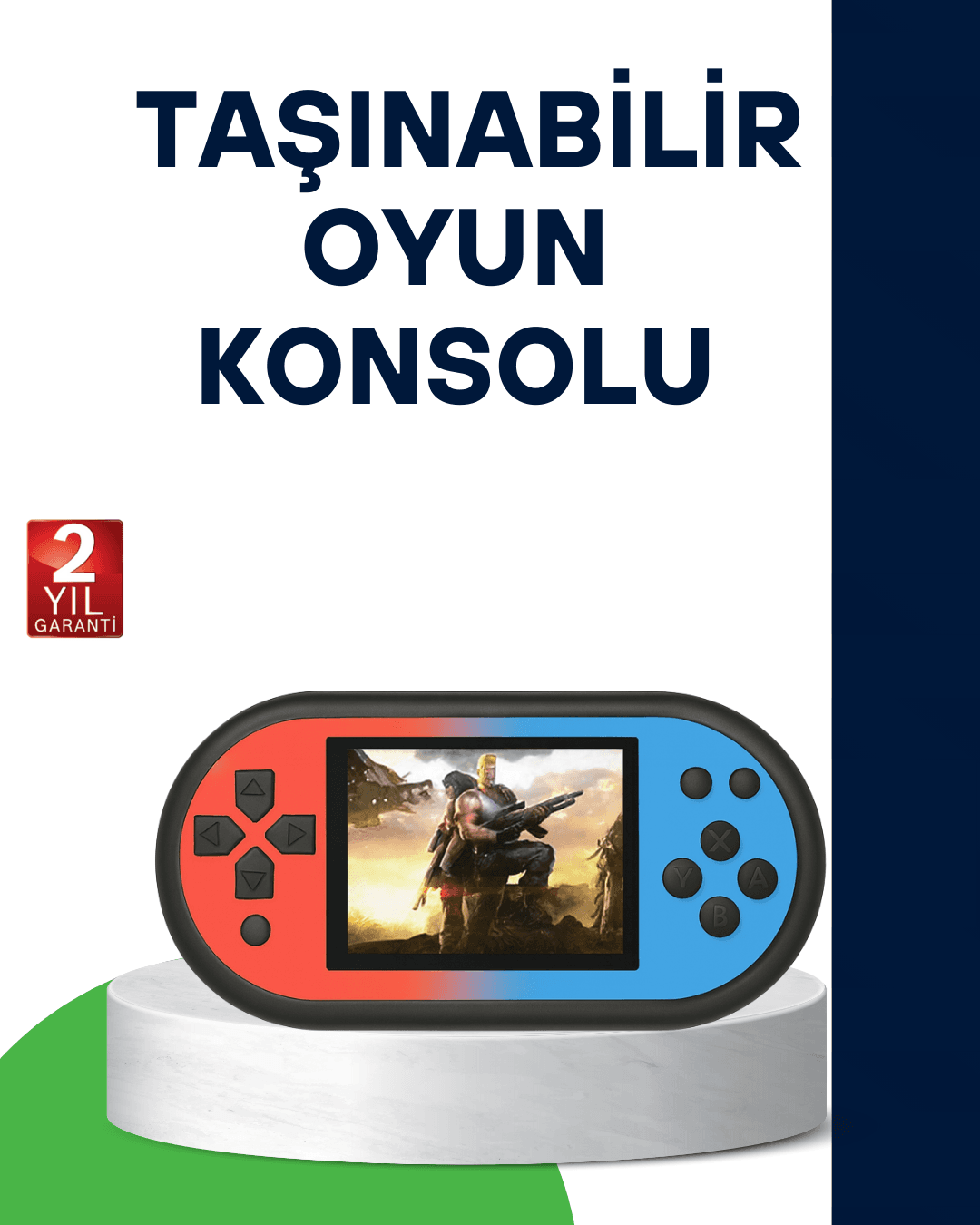 520 Oyunlu Taşınabilir Oyun Konsolu HD Ekranlı Retro Eğlence Cihazı