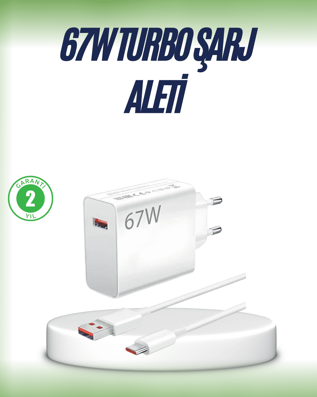 67W Çift Turbo Şarj Adaptörü Reno 4 5 6 Uyumlu Hızlı Şarj Cihazı