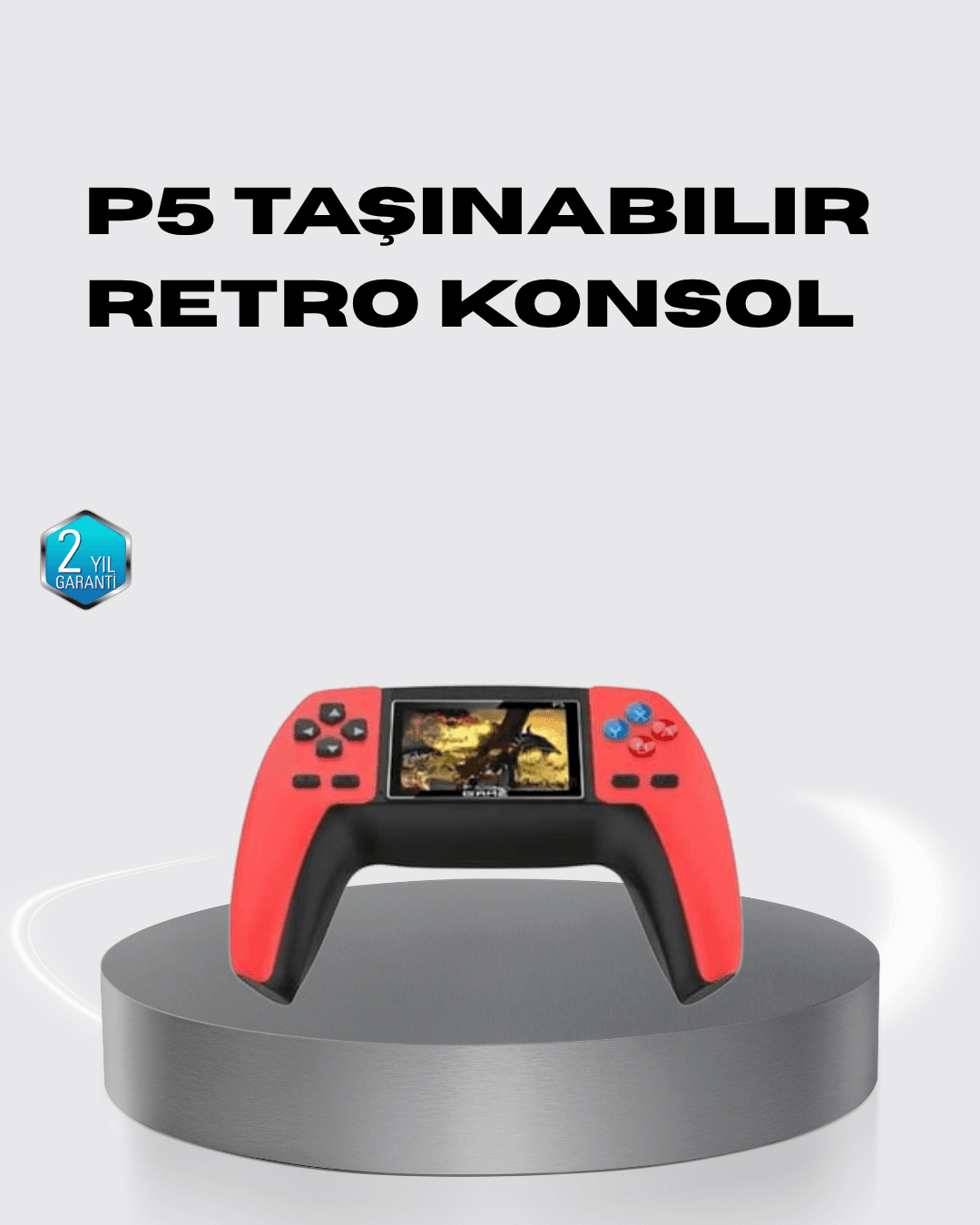 Taşınabilir Retro Oyun Konsolu – 520 Efsane Oyun Tek Cihazda