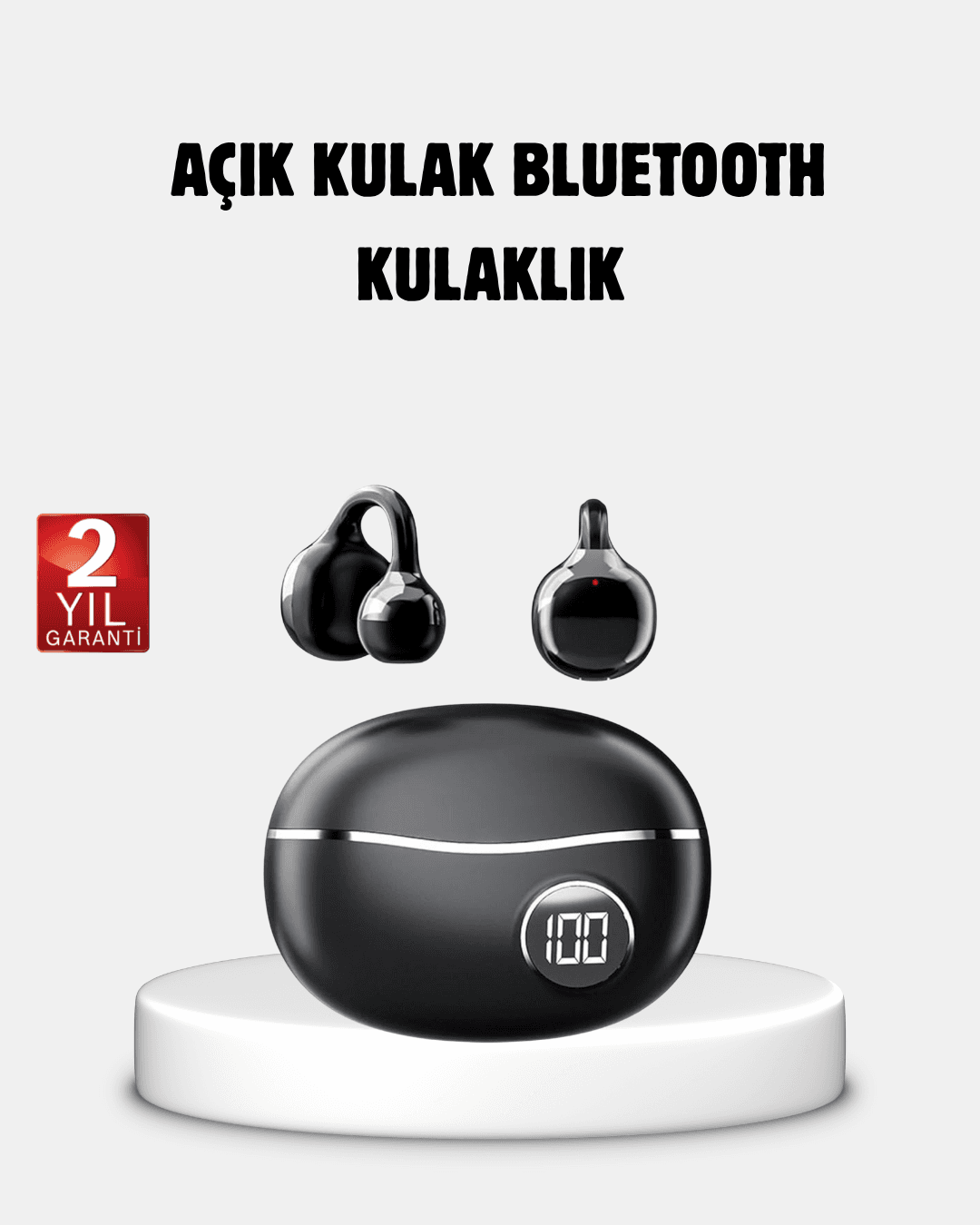 Açık Tasarım Spor Kulaklık Hafif Silikon Kaplama APTX Ses Teknolojili Bluetooth 5.4