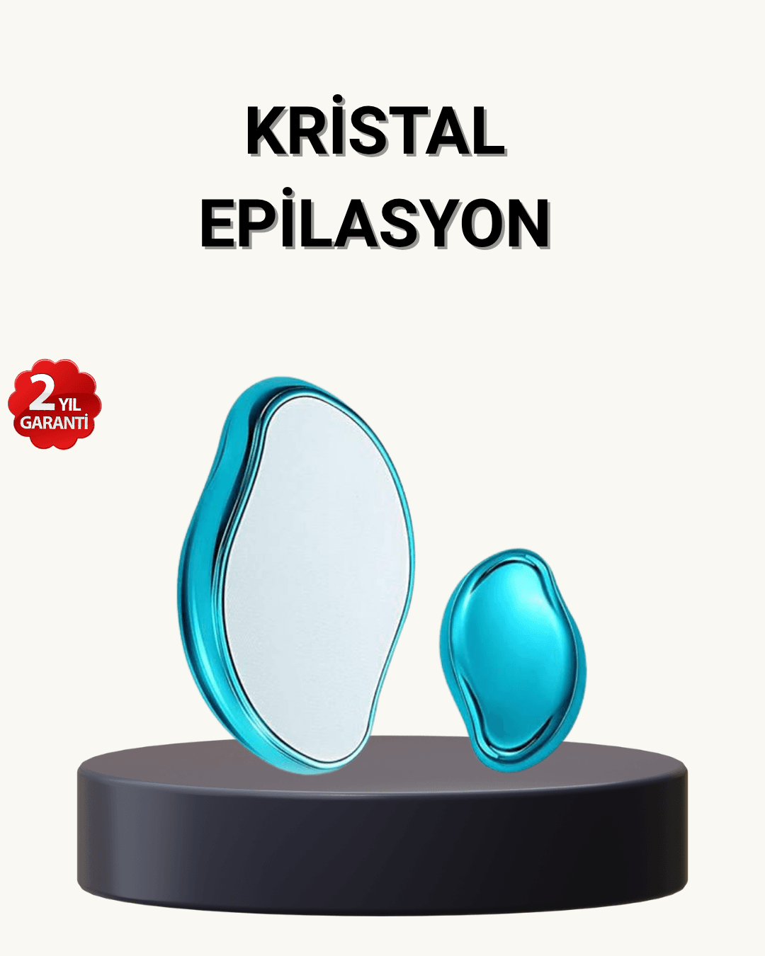Kristal Tüy Temizleme Cihazı Yüz Kol Bacak Uyumlu Taşınabilir