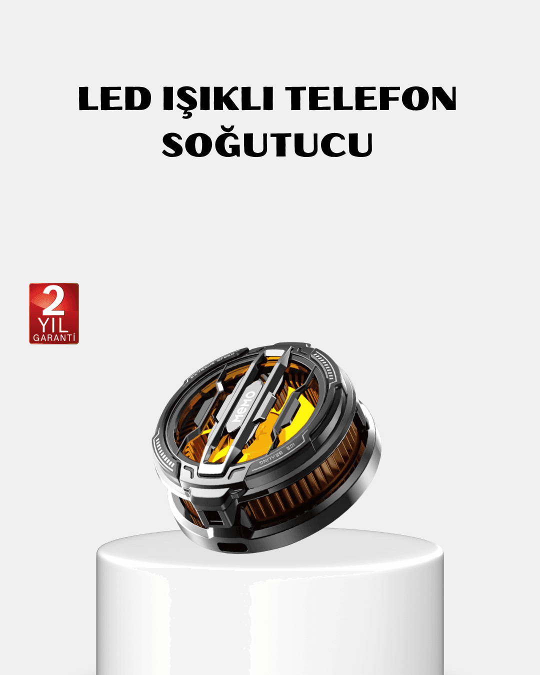 Mobil Oyun Telefon Soğutucusu Yarı İletken Hızlı Soğutmalı ve Sessiz Fanlı