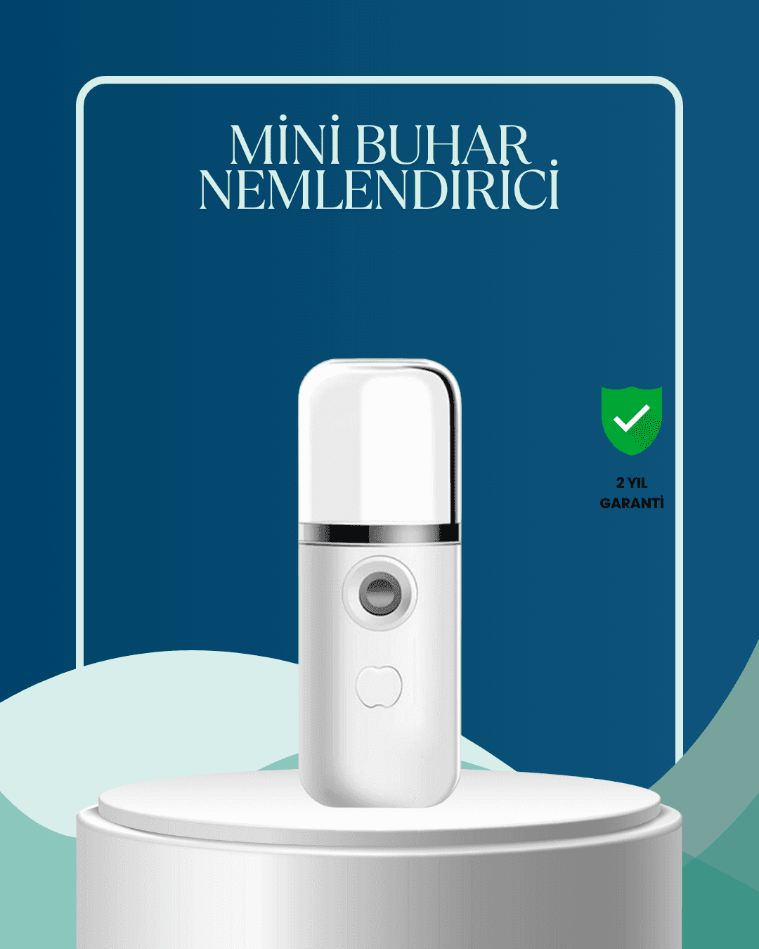 Akıllı Pro Teknolojili Şarjlı Nemlendirici – Portatif Cilt ve Hava Nemlendirici Cihaz