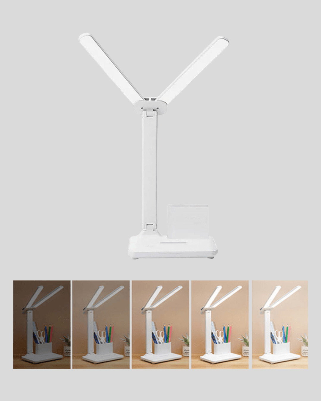 LED Işıklı Masa Lambası – Göz Yormayan, Kısılabilir ve Esnek Başlıklı 3