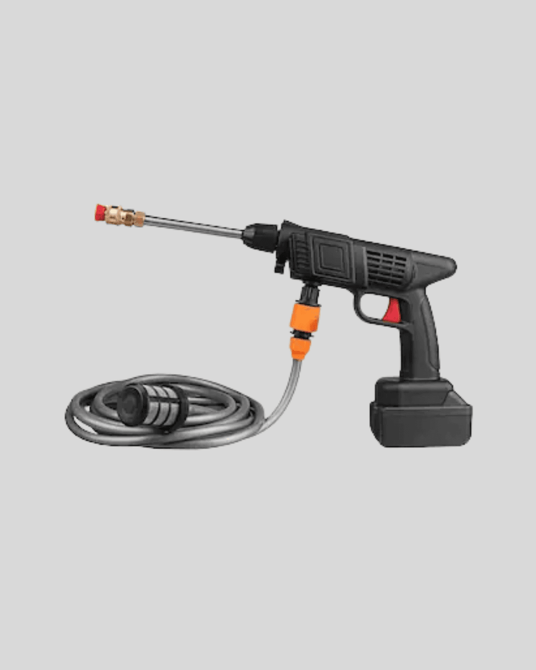 Kablosuz Basınçlı Yıkama Makinesi – 48V Güçlü Motor, 2 Pil ve Köpük Hazneli 3