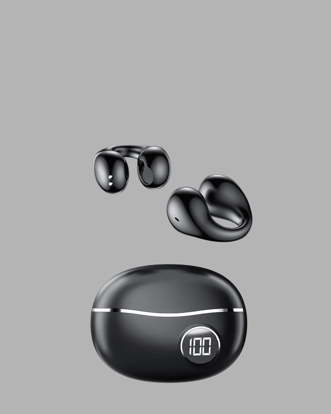 Açık Kulak Bluetooth 5.4 Kulaklık APTX Destekli Ergonomik Kablosuz Kulaklık 3