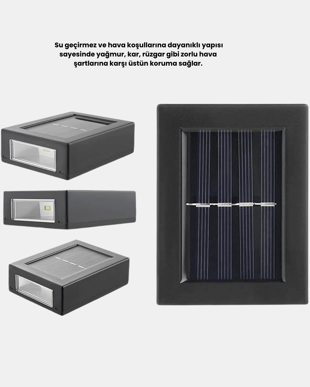 Dayanıklı Solar Aplik Hava Koşullarına Dayanıklı Dış Mekan Işığı 3