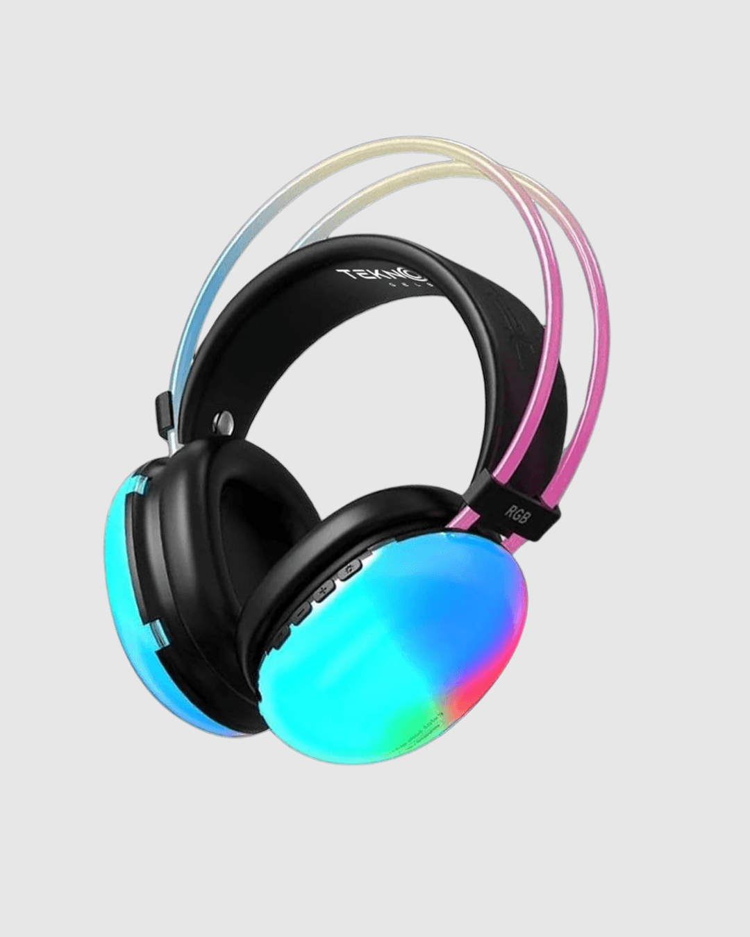 Ergonomik RGB Bluetooth Kulaklık 3D Ses 3