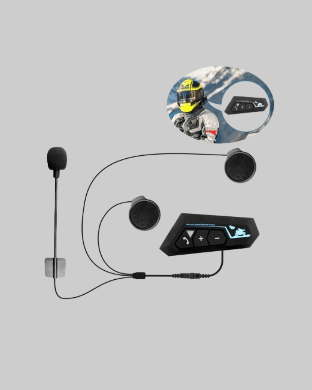 BT22 Kask Bluetooth Kulaklık 5.0 Gürültü Engelleyici ve Eller Serbest Kullanım 4