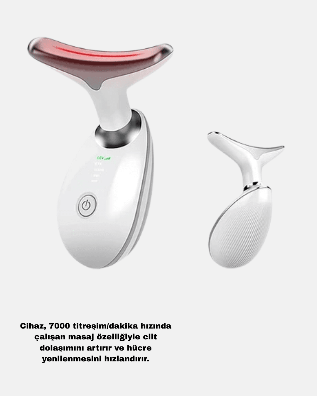 Kablosuz Şarjlı Yüz Sıkılaştırıcı Cihaz EMS Mikro Akım Anti-Aging Masaj Aleti 4