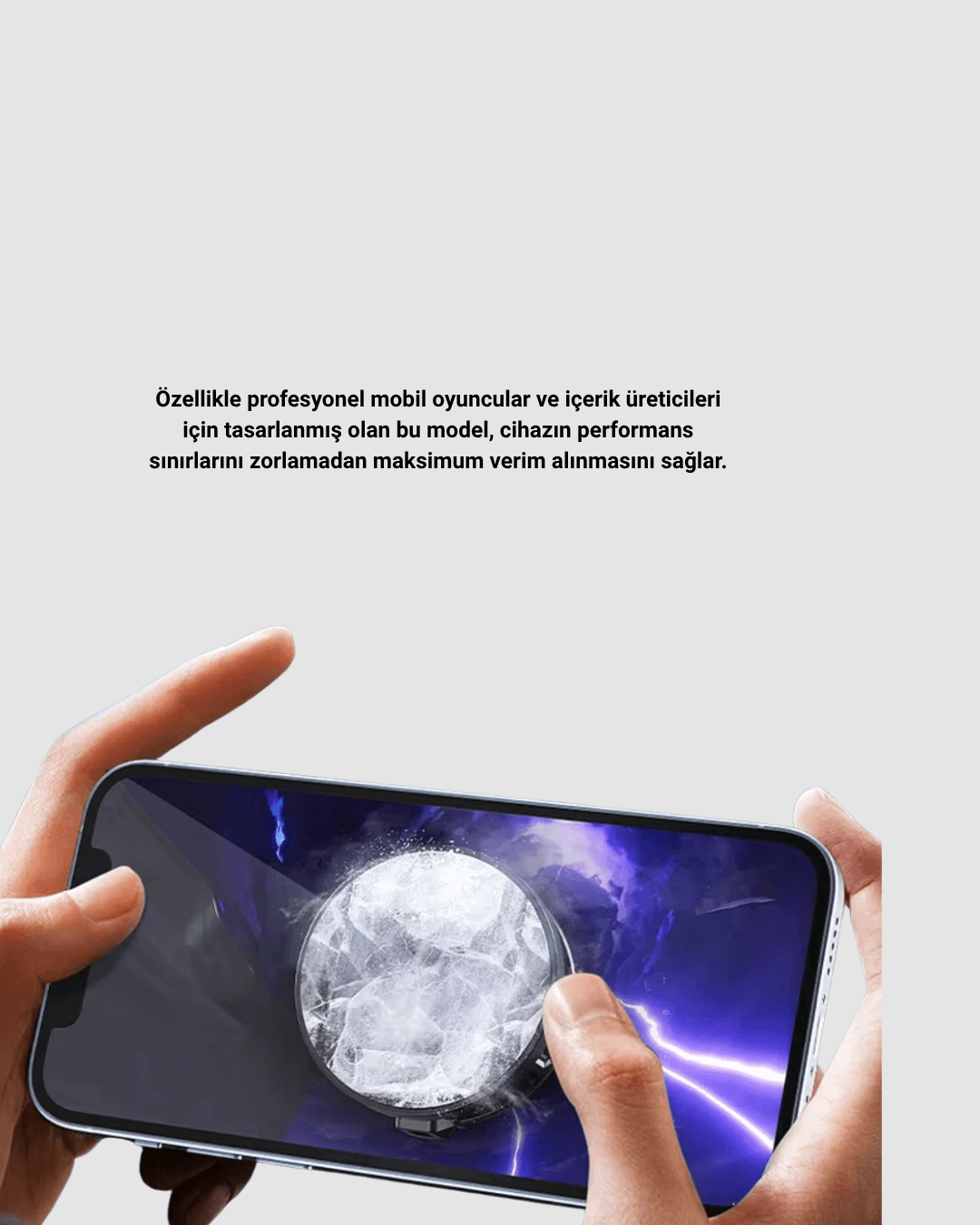 Yarı İletken Telefon Soğutucu Hızlı Soğutma ve Sessiz Performanslı 4