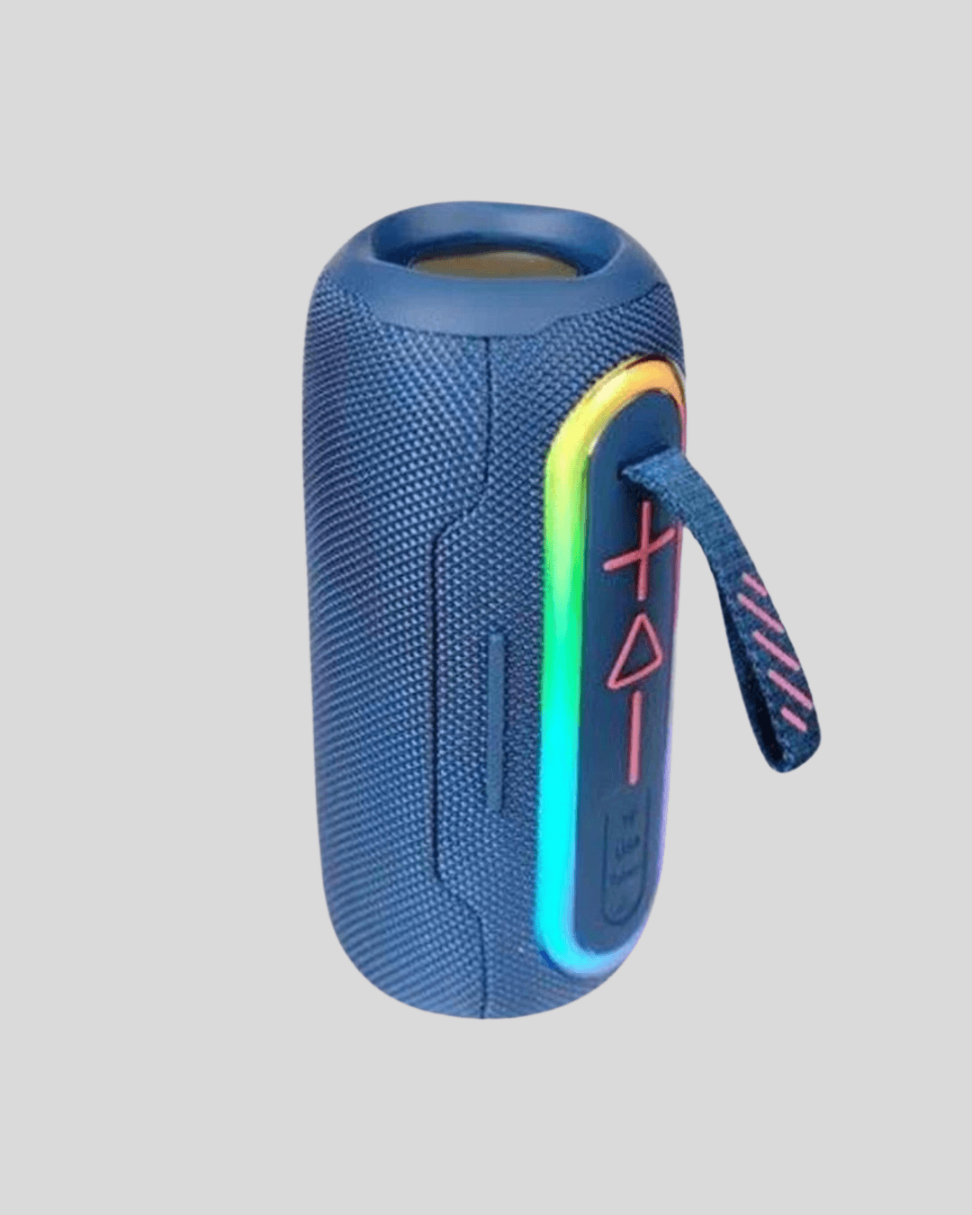 Mini Mavi Bluetooth Hoparlör Şık Görünüm ve Taşınabilir Güçlü Ses 4