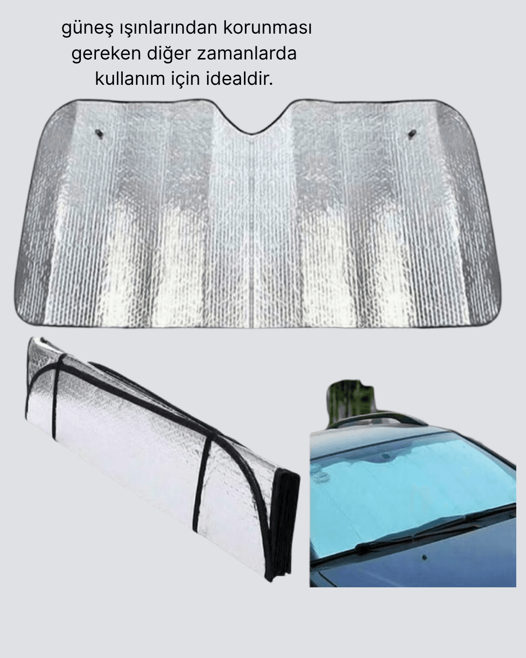 Katlanabilir Araba Güneşliği – UV Işınlarına Karşı Maksimum Koruma 4