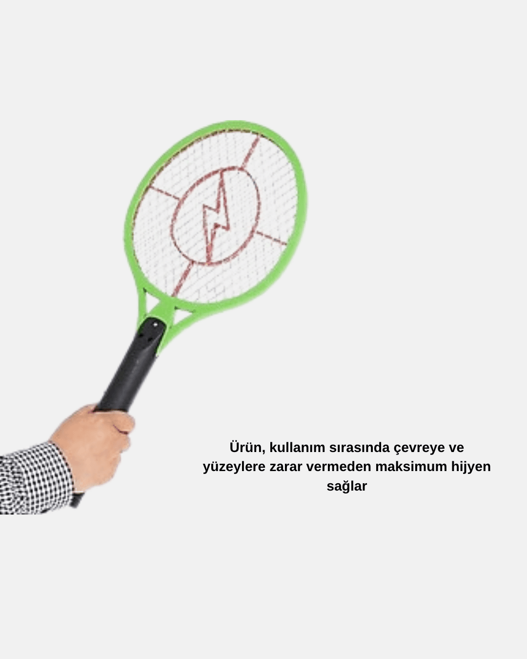 Pil ile Çalışan Elektronik Sinek Öldürücü – Çocuk ve Evcil Hayvan Dostu Tasarım 5