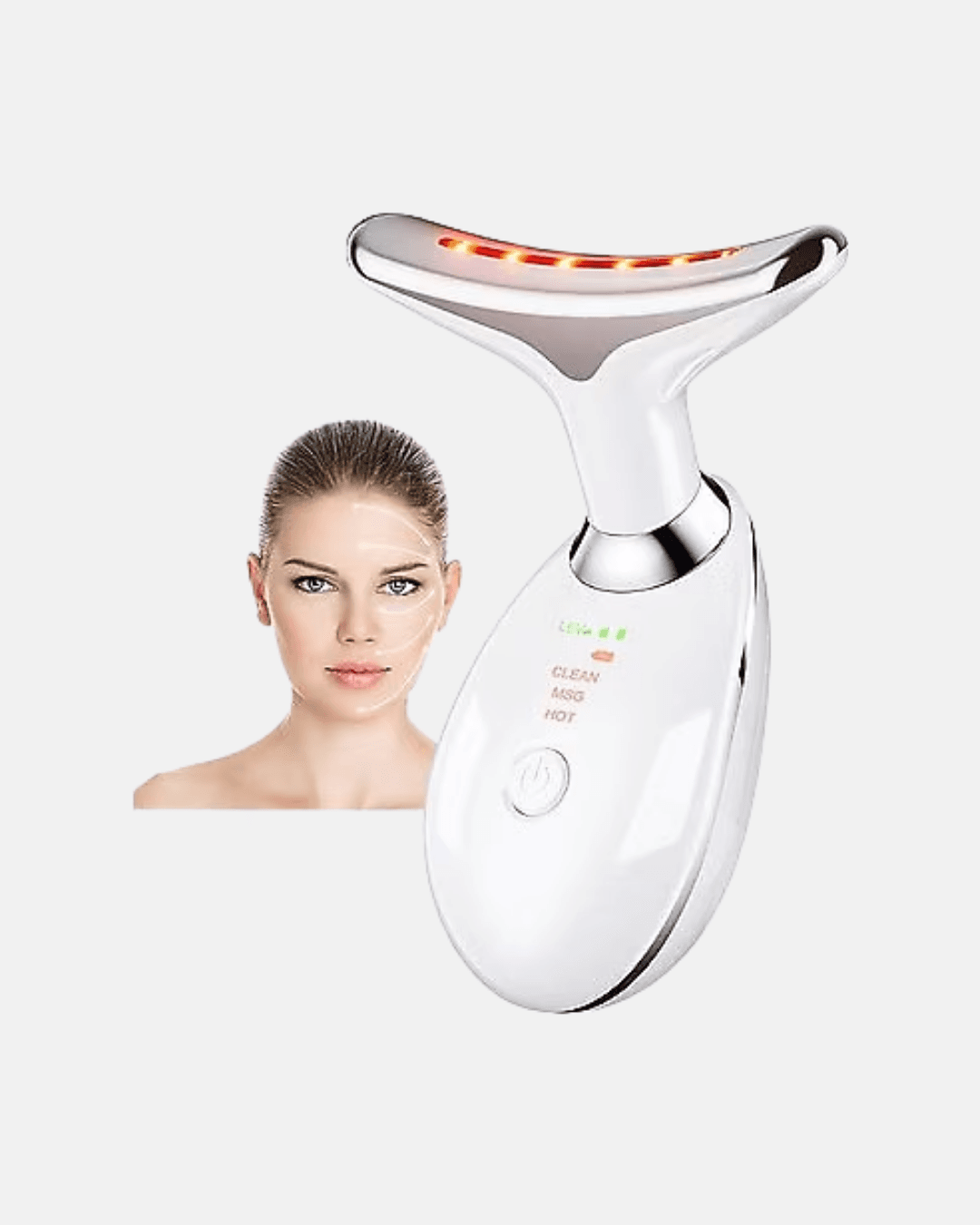 Kablosuz Şarjlı Yüz Sıkılaştırıcı Cihaz EMS Mikro Akım Anti-Aging Masaj Aleti 5