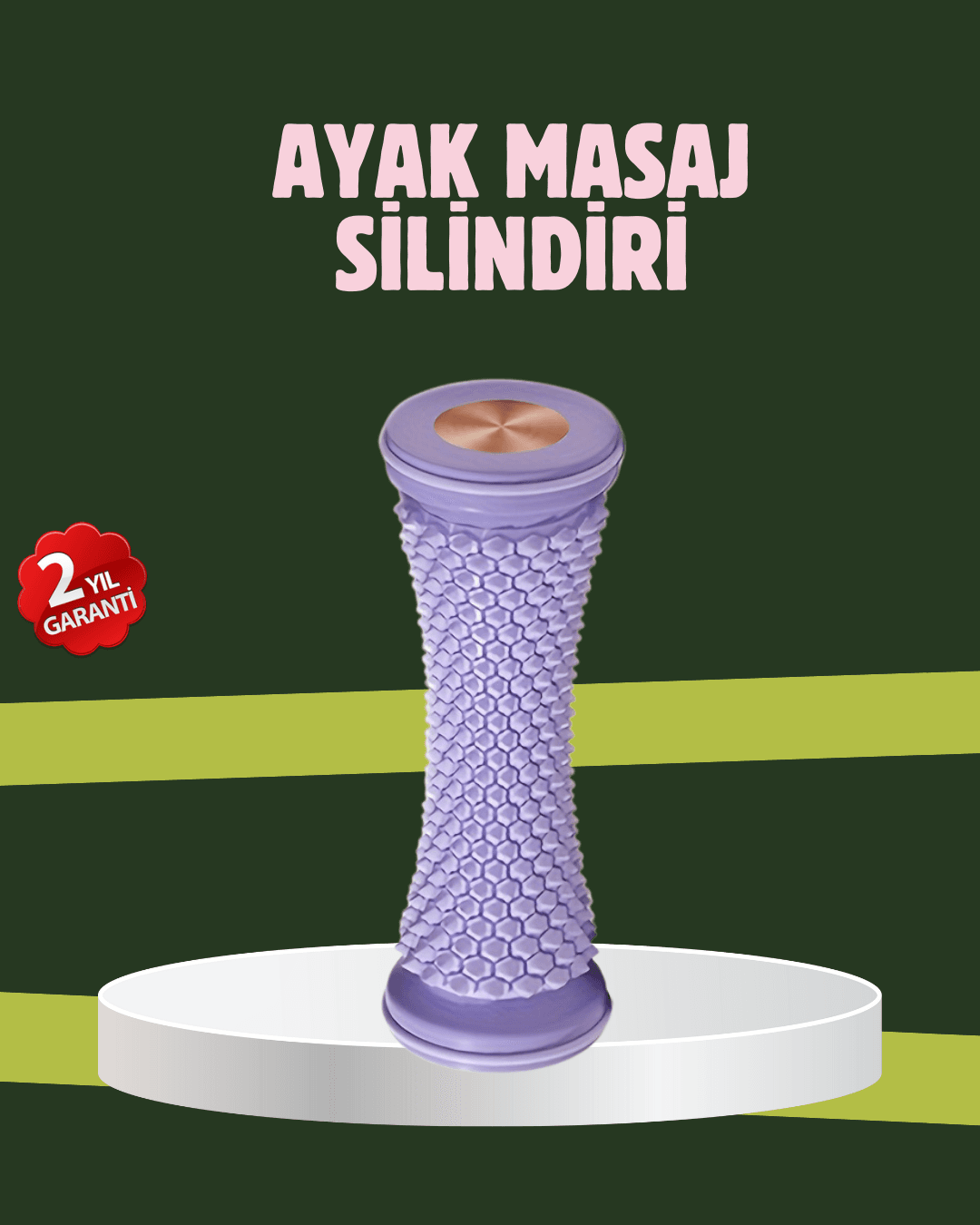 Ayak Masaj Aleti Kirpi Masaj Topu Kompakt Taşınabilir Refleks Baskı