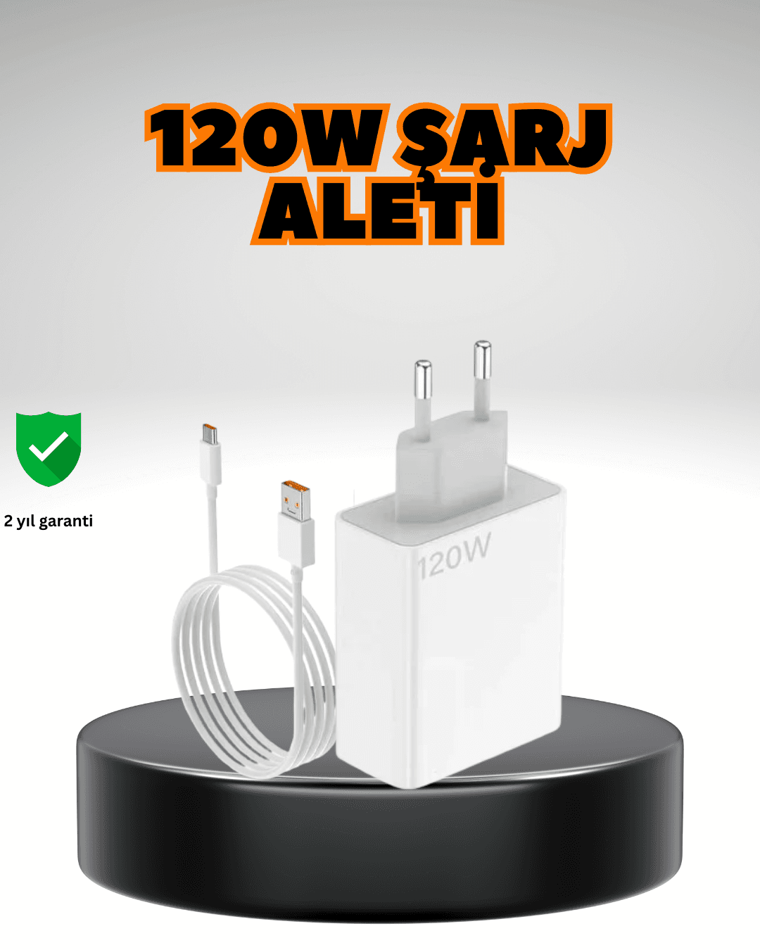120W Ultra Hızlı Şarj Seti Realme 7 8 9 Pro Uyumlu Type-C Adaptör