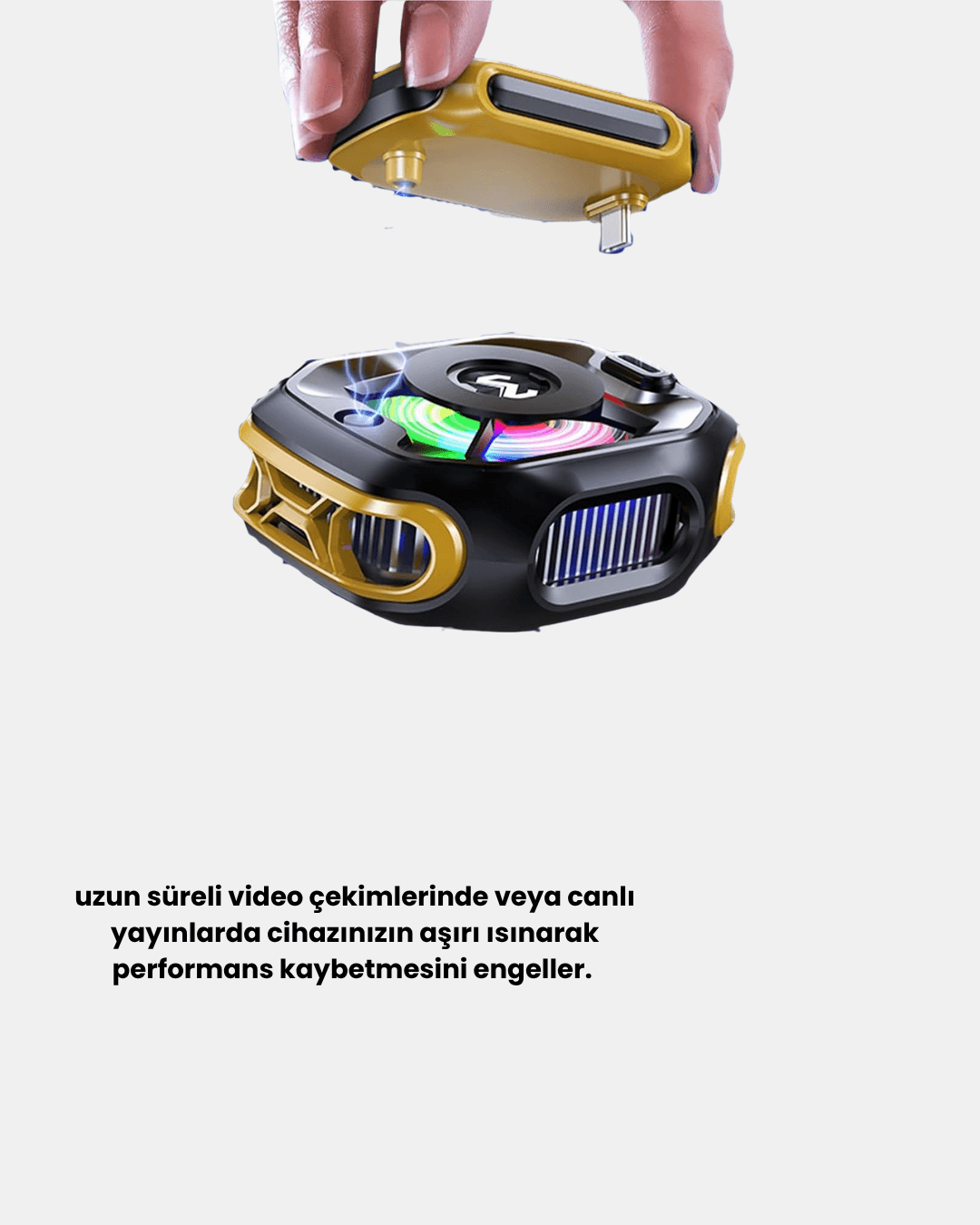 TEC Teknolojili Telefon Soğutucu Yüksek Verimli ve Oyun Odaklı 5