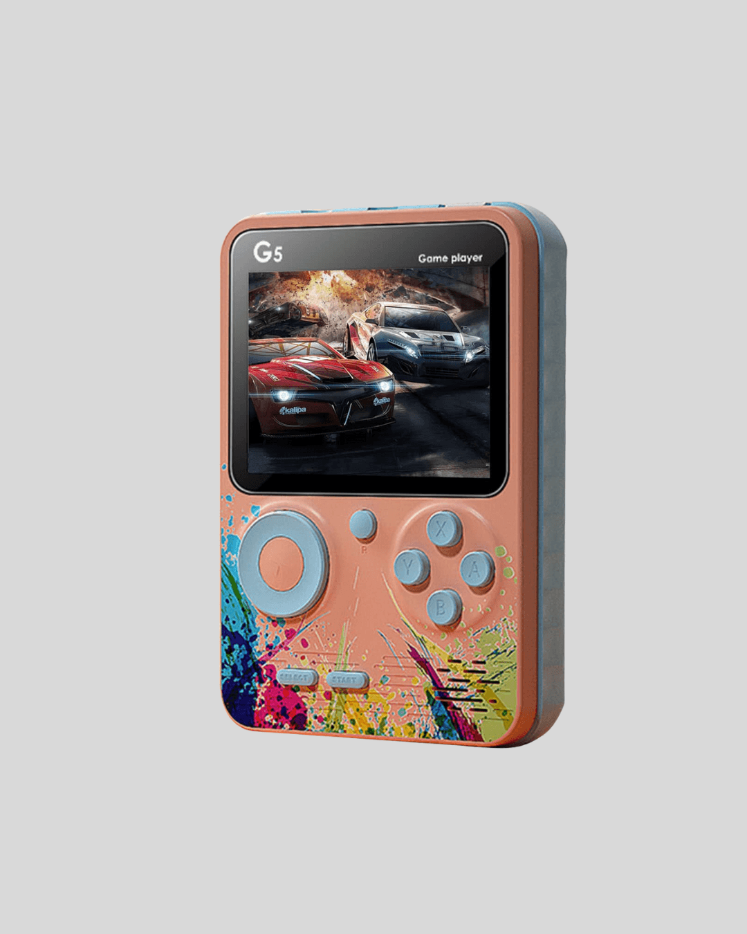 Mini Retro Oyun Konsolu 500 Oyunlu 3.0 İnç Ekran Şarjlı Batarya Taşınabilir 5