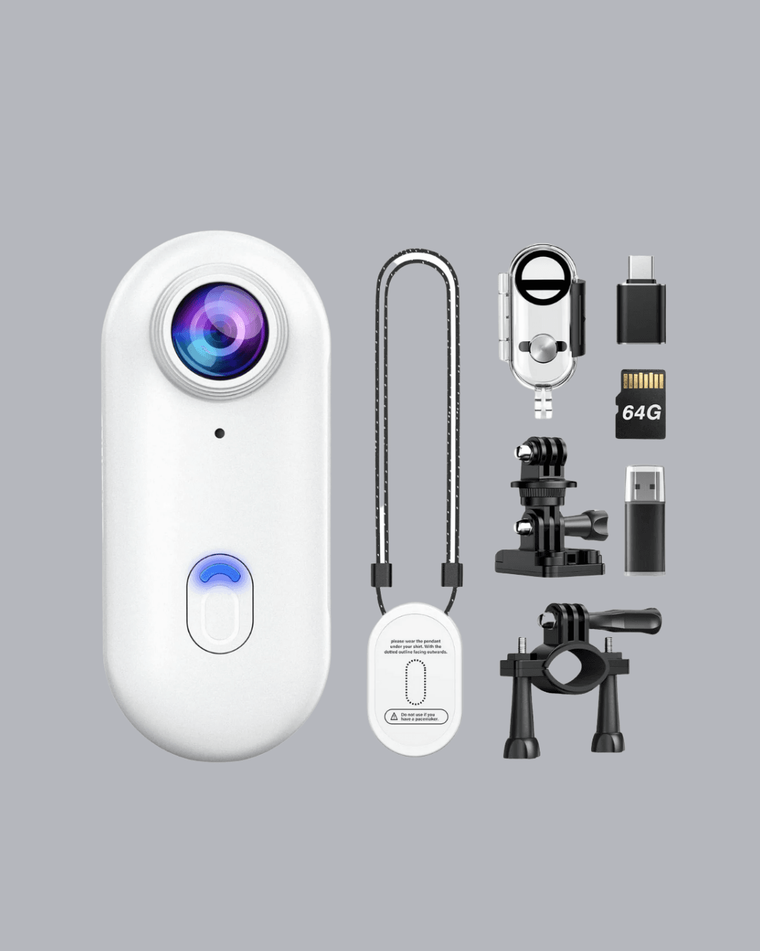1080P Full HD Spor Kamerası 360° Klips ve WiFi Özellikli 5