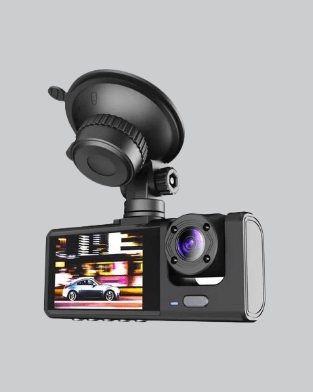 Üç Kameralı Araç DVR Full HD Gece Görüşlü ve 2 inç IPS Ekranlı 6