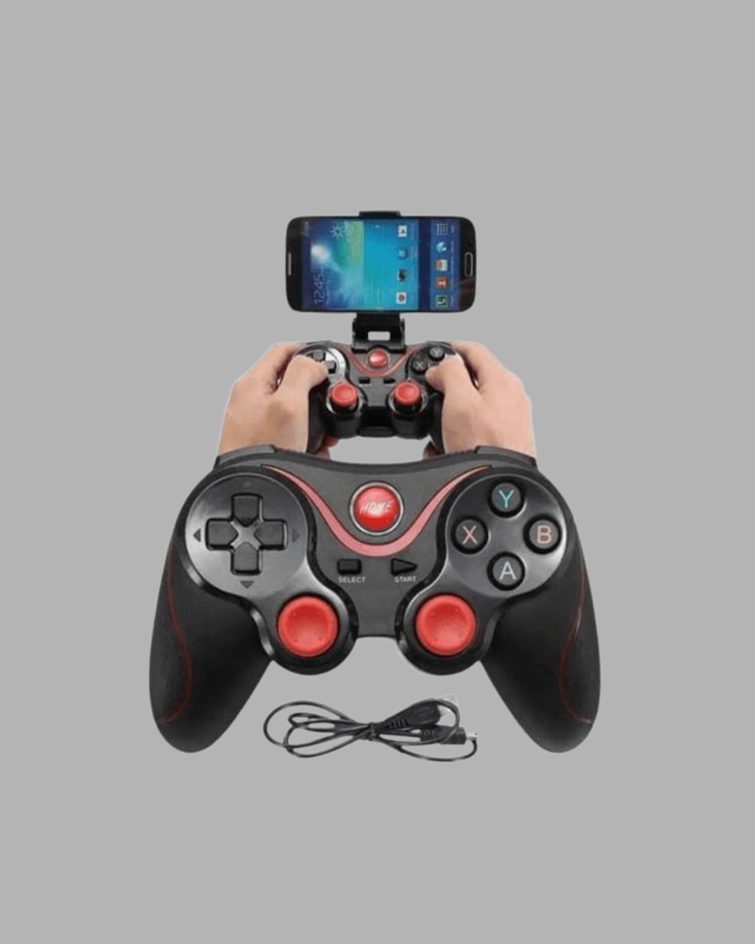 Bluetooth Gamepad Kablosuz Oyun Kumandası Tek Cihaz Destekli 6