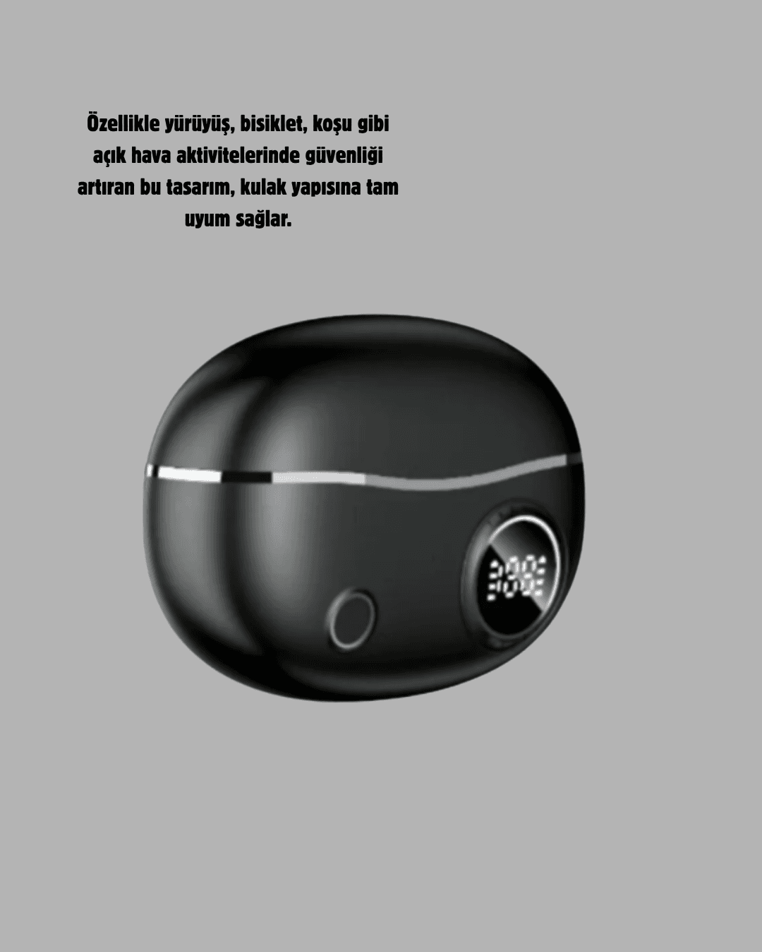 Kablosuz Açık Kulak Kulaklık Bluetooth 5.4 Type-C Hızlı Şarj 30 Saat APTX Ses 6