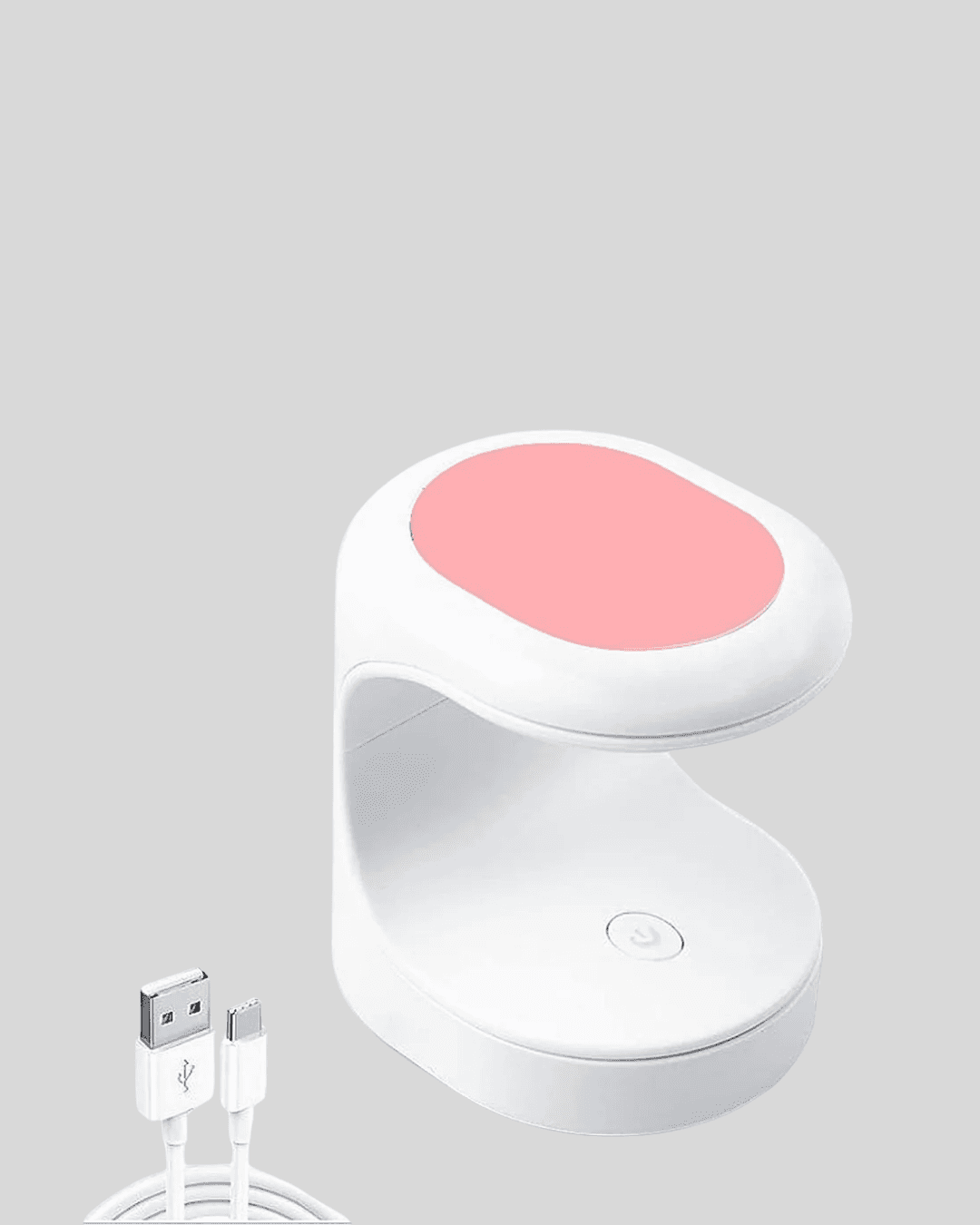 LED Mini Oje Kurutucu Taşınabilir Hızlı Kuruma Cihazı 3 LED Işıklı 6