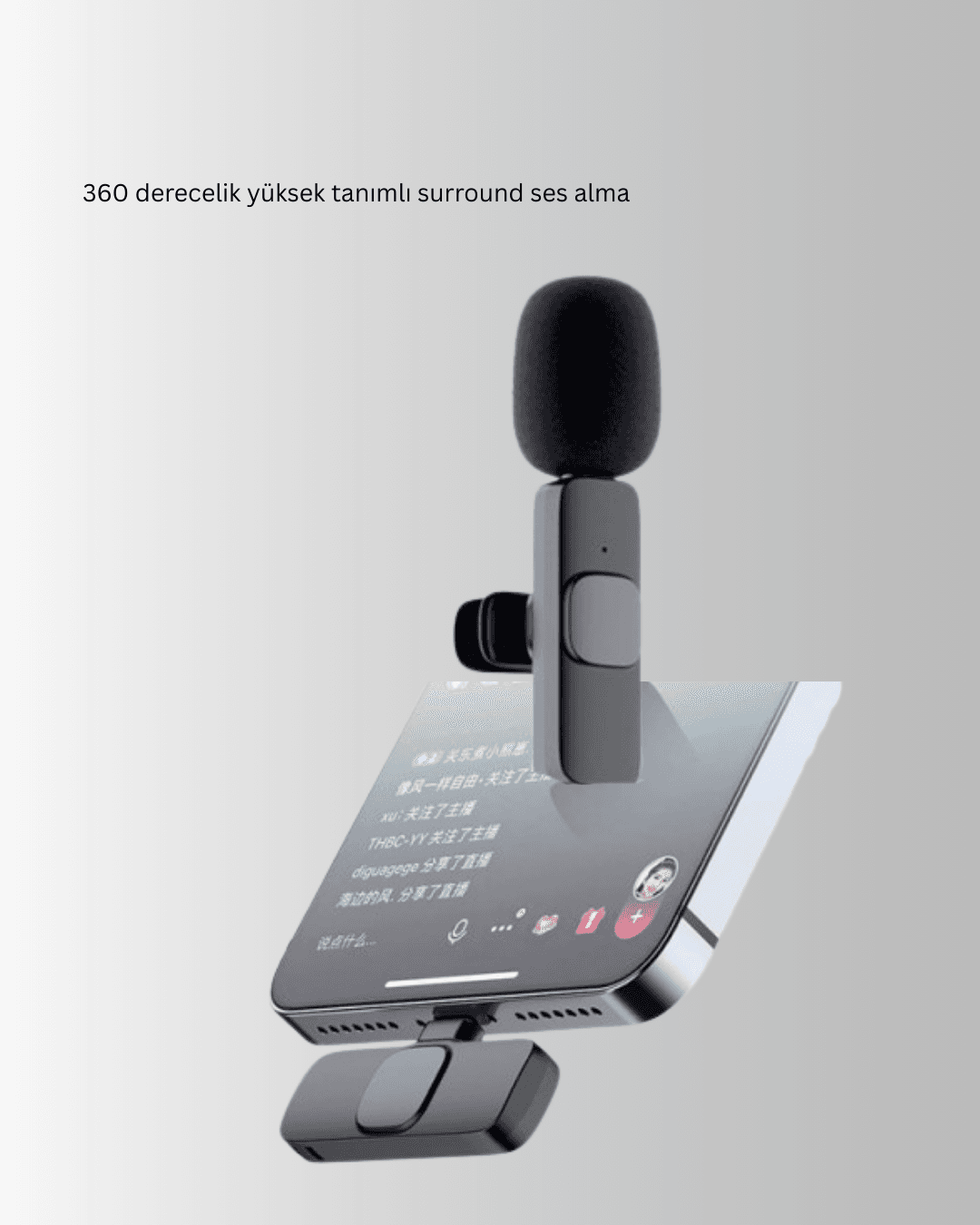 K11 YAKA MİKROFONU 3