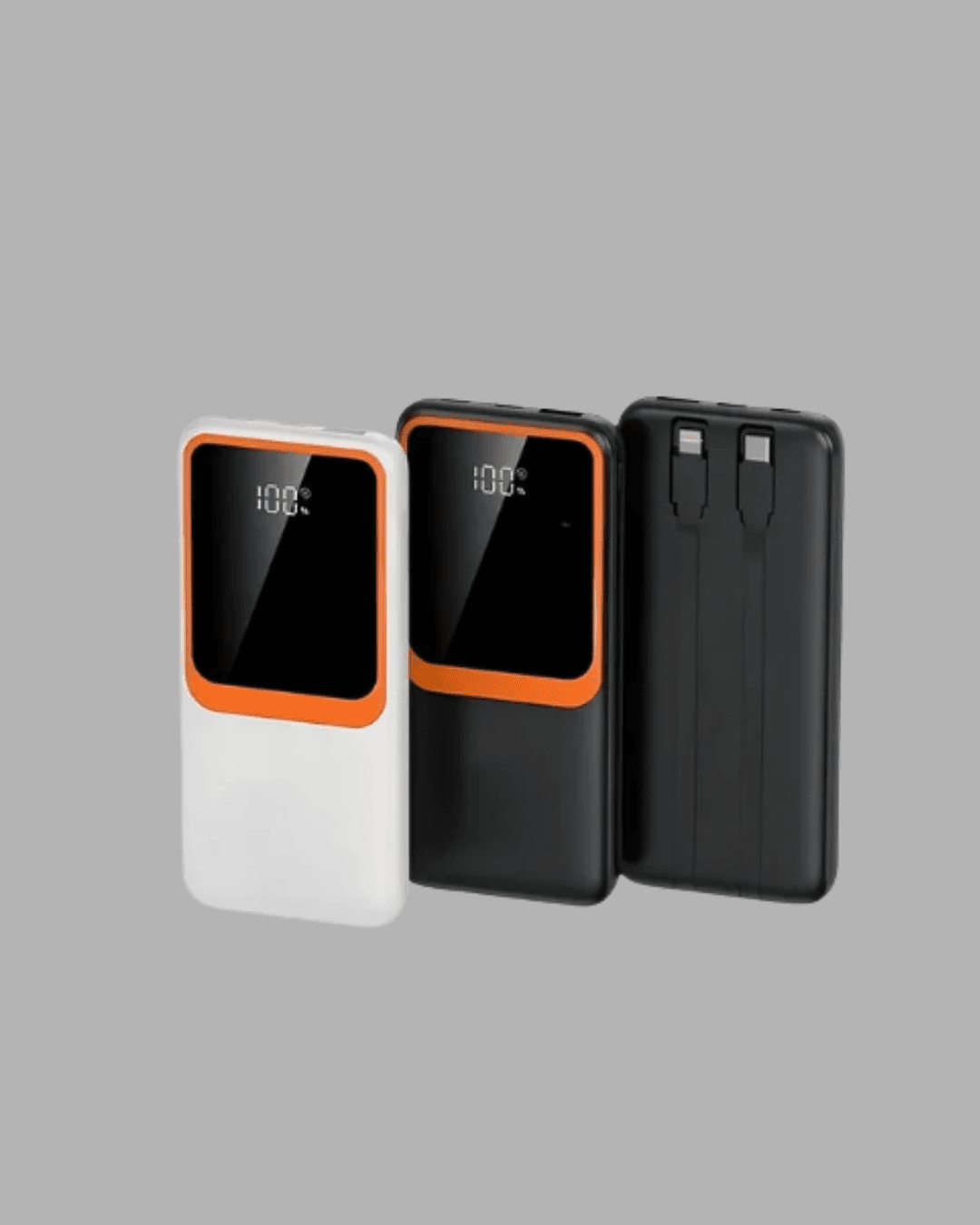 10000 mAh Taşınabilir Powerbank – Çift Çıkışlı Type-C ve Lightning Uyumlu 3