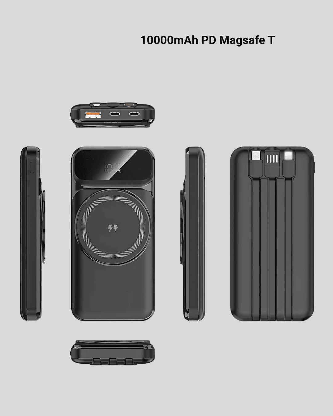 Kablosuz 10000 mAh Powerbank 3