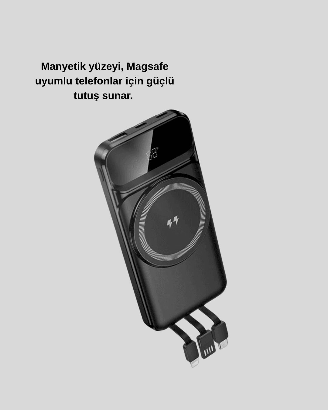 Kablosuz 10000 mAh Powerbank 4
