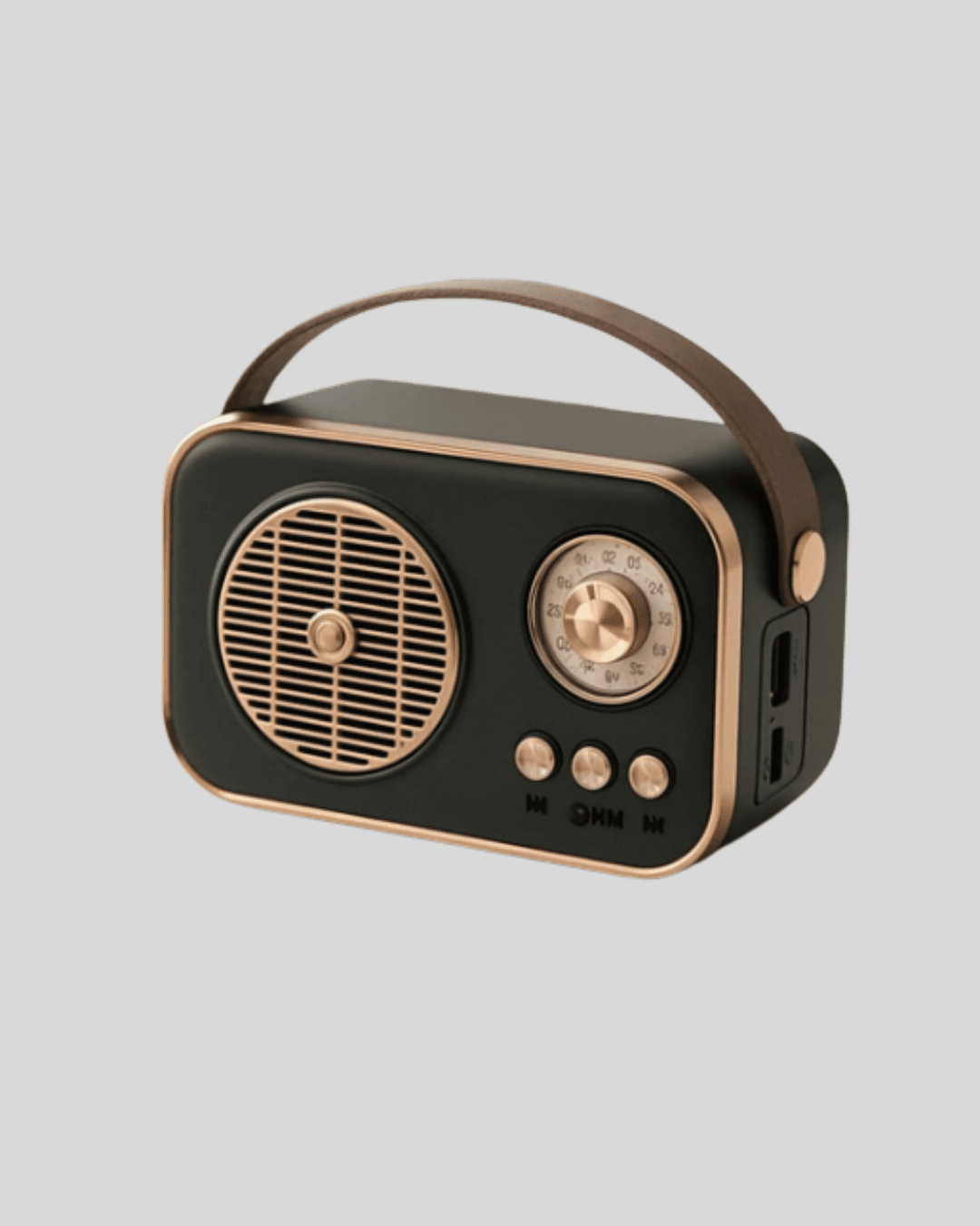 Retro Tarz Kablosuz Radyo – Bluetooth, USB ve TF Kart Girişli 5