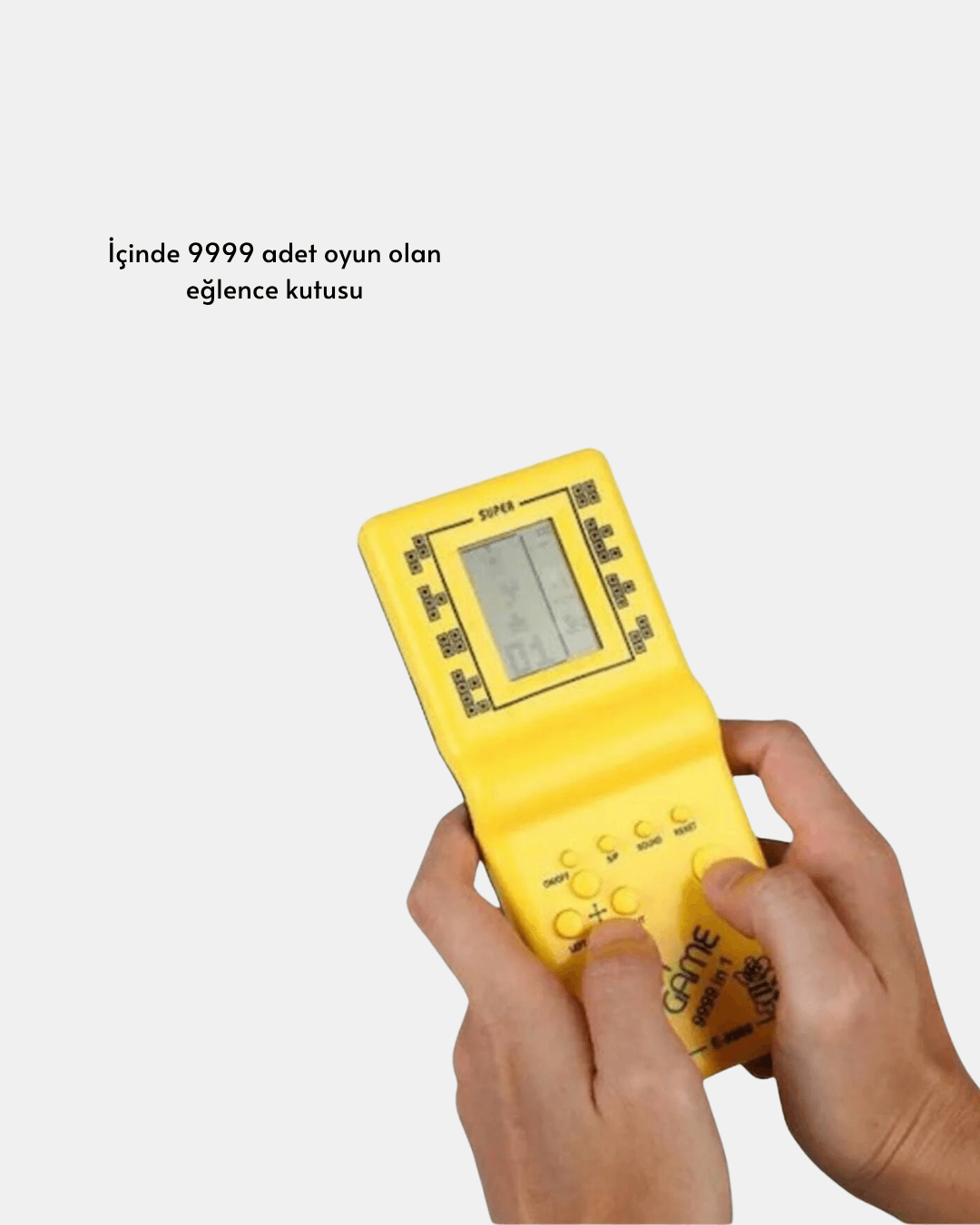 Klasik Gameboy Tetris Oyunu – Taşınabilir Pil ile Çalışan Retro El Konsolu 6