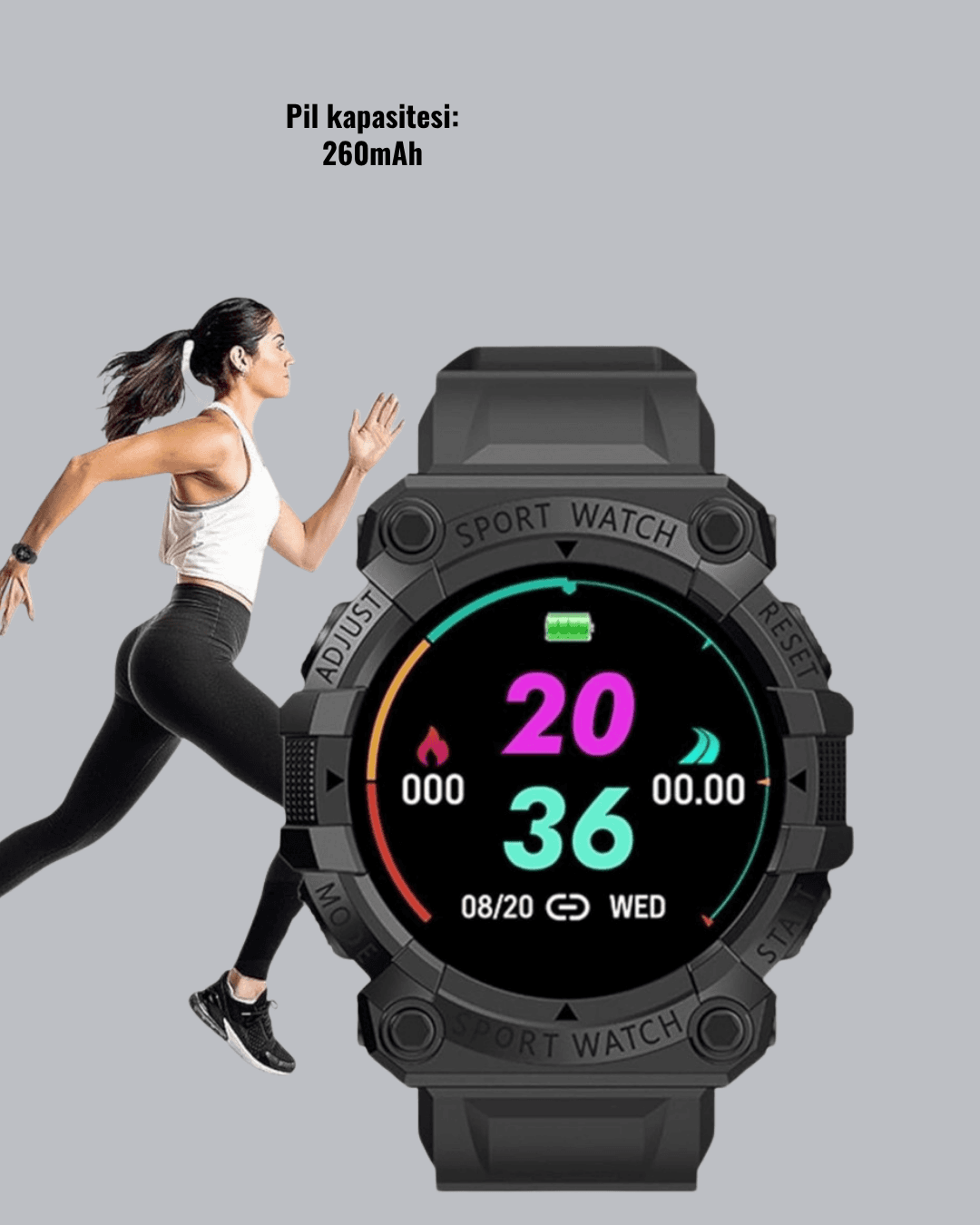 Akıllı Spor Saat FD86 5