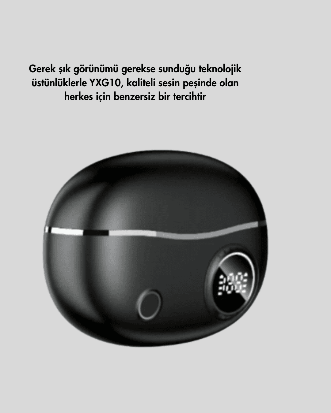 YXG10 SİYAH BLUETOOTH KULAKLIK 5