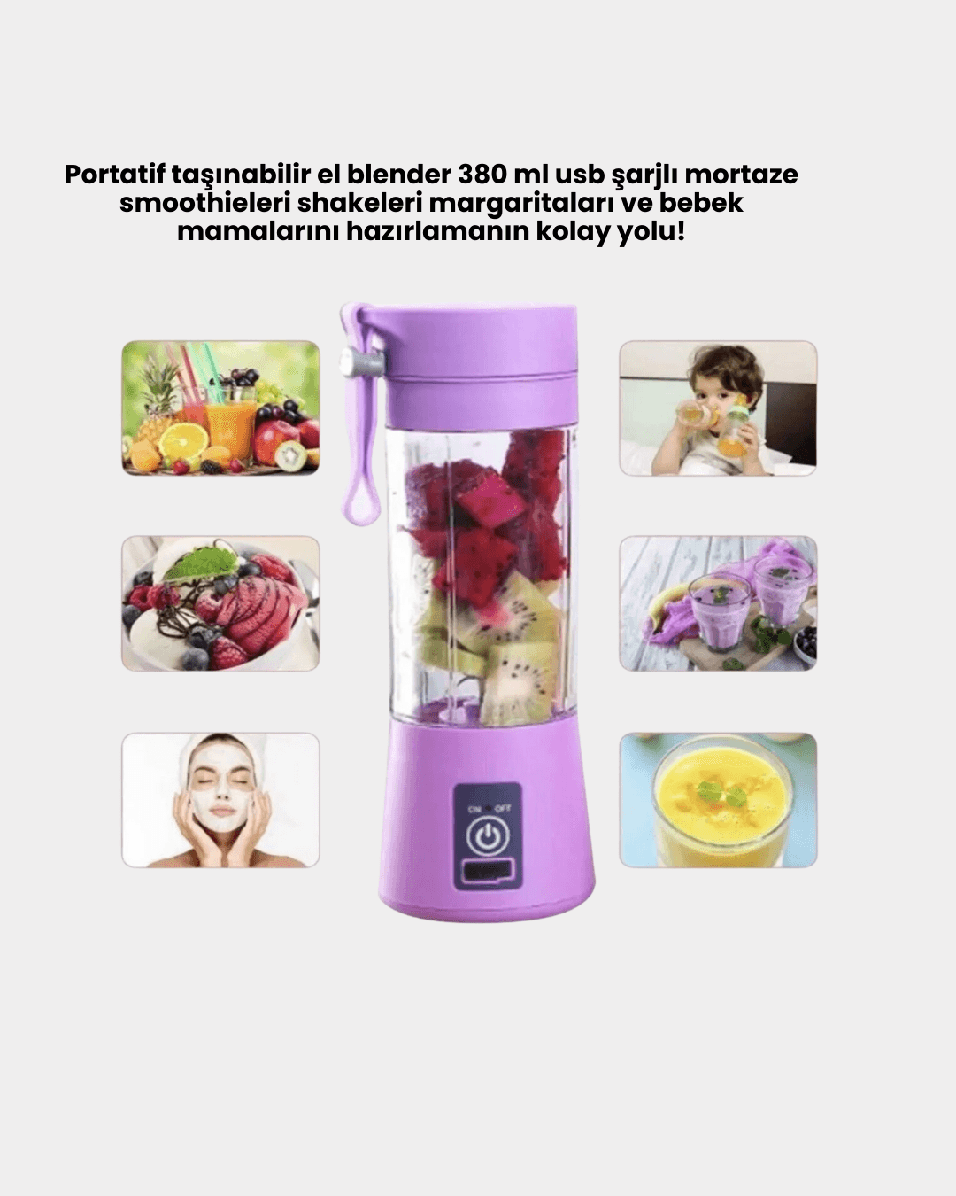 HM03 Smoothie Blender 5