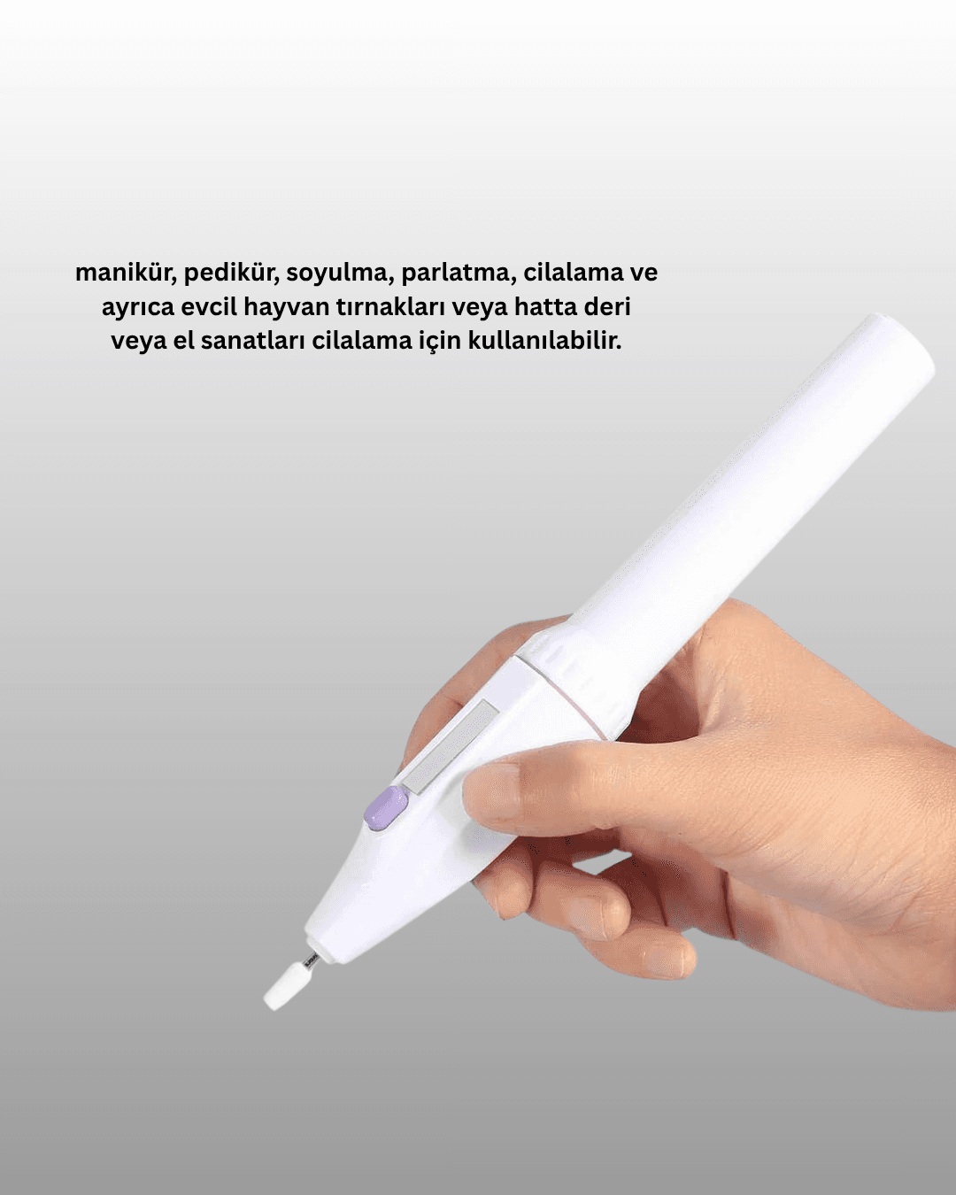 Taşınabilir Profesyonel Manikür Pedikür Seti 3