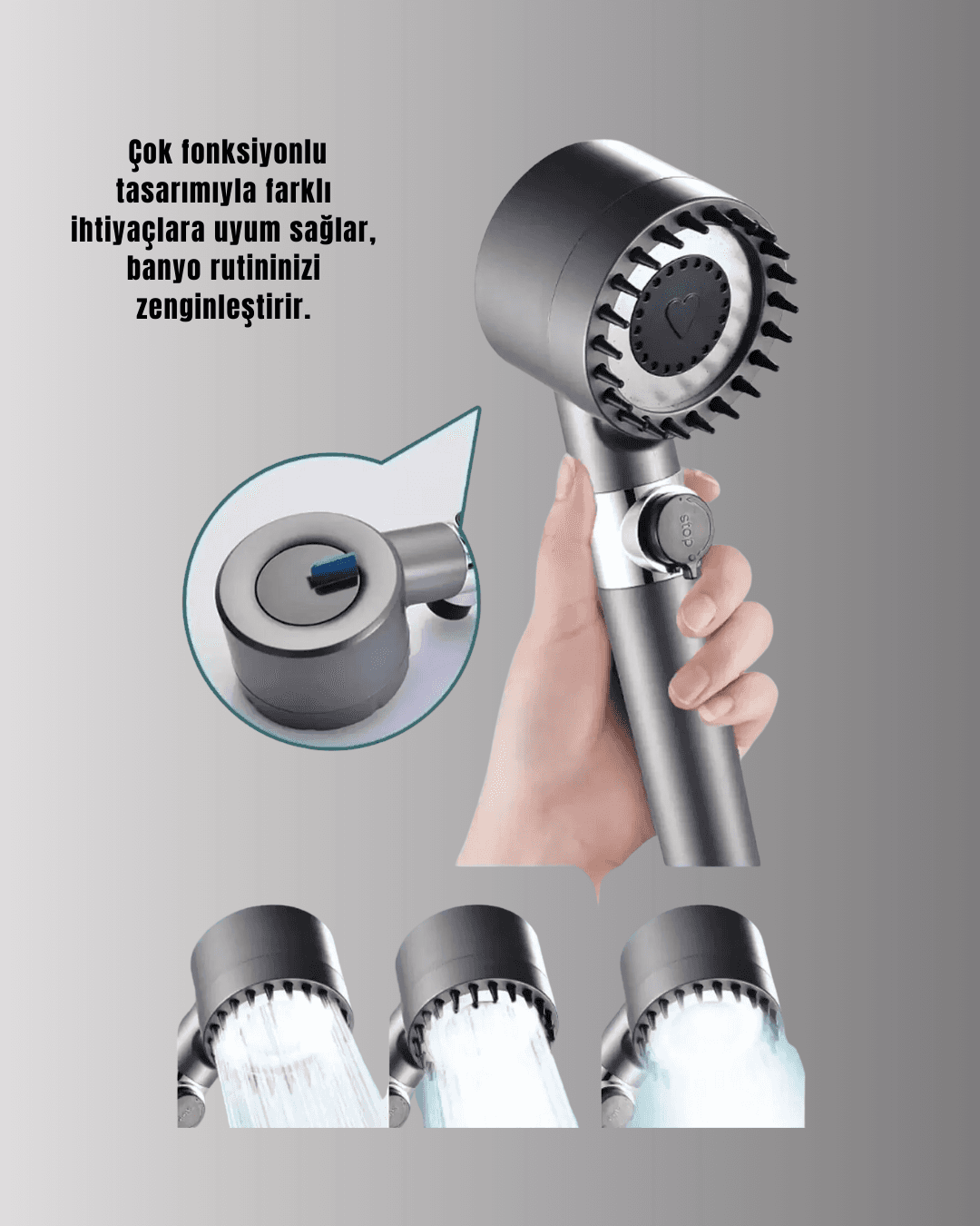 PLASTİK DUŞ BAŞLIĞI FİLTRELİ 6