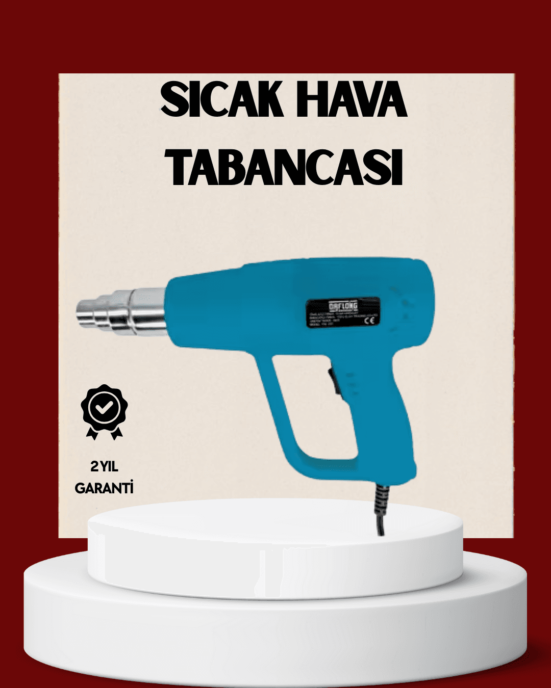 Ayarlanabilir Isı Tabancası Boya Sökme Lehim Isıtma