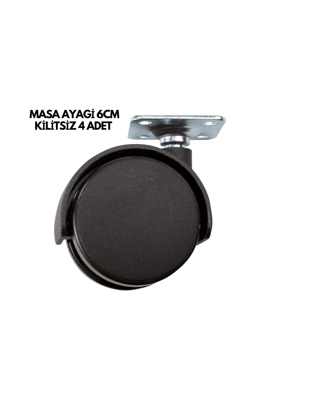 MASA AYAĞI 6CM KİLİTSİZ 4 ADET