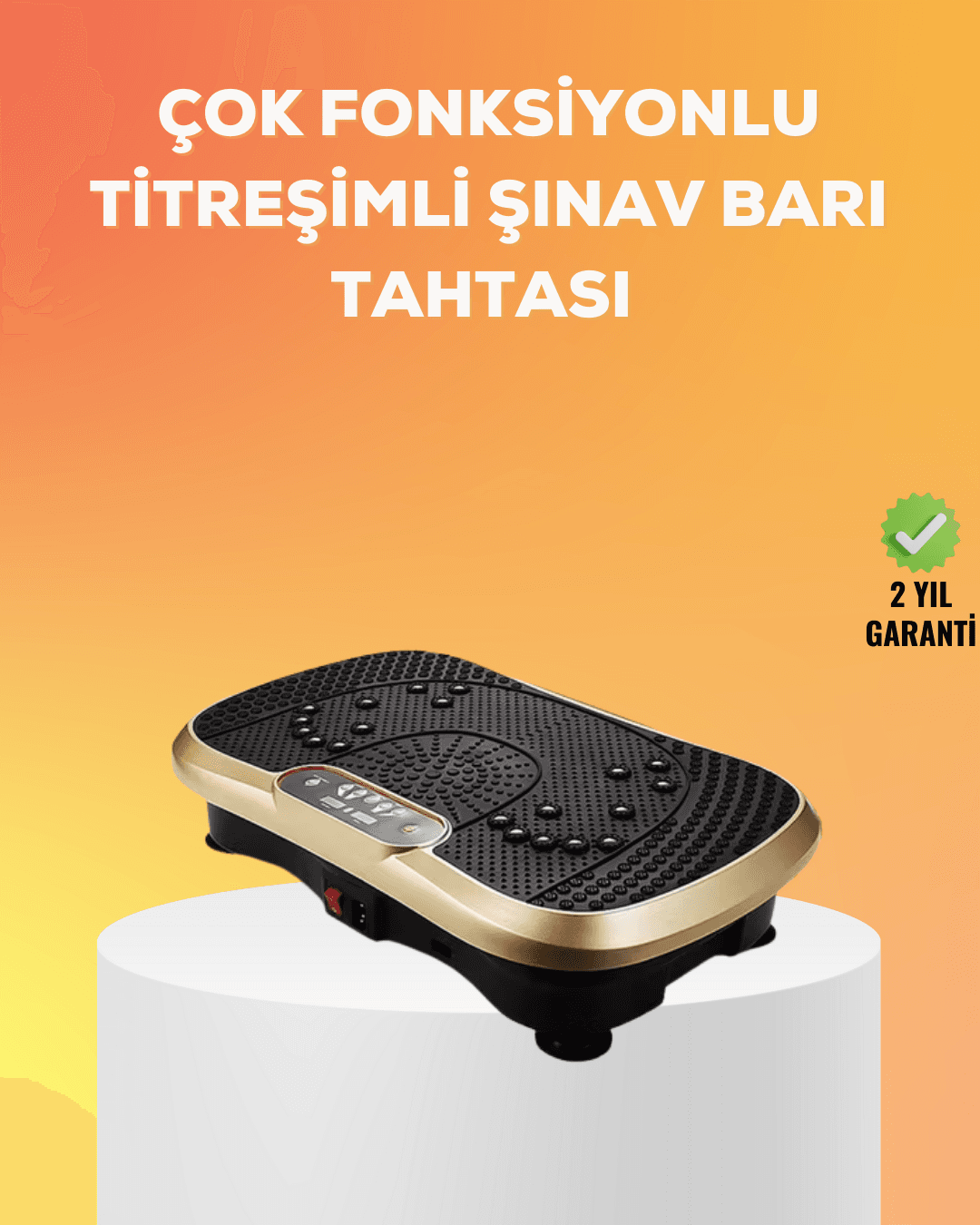 Kas Aktivasyonunu Artıran Titreşimli Egzersiz Makinesi