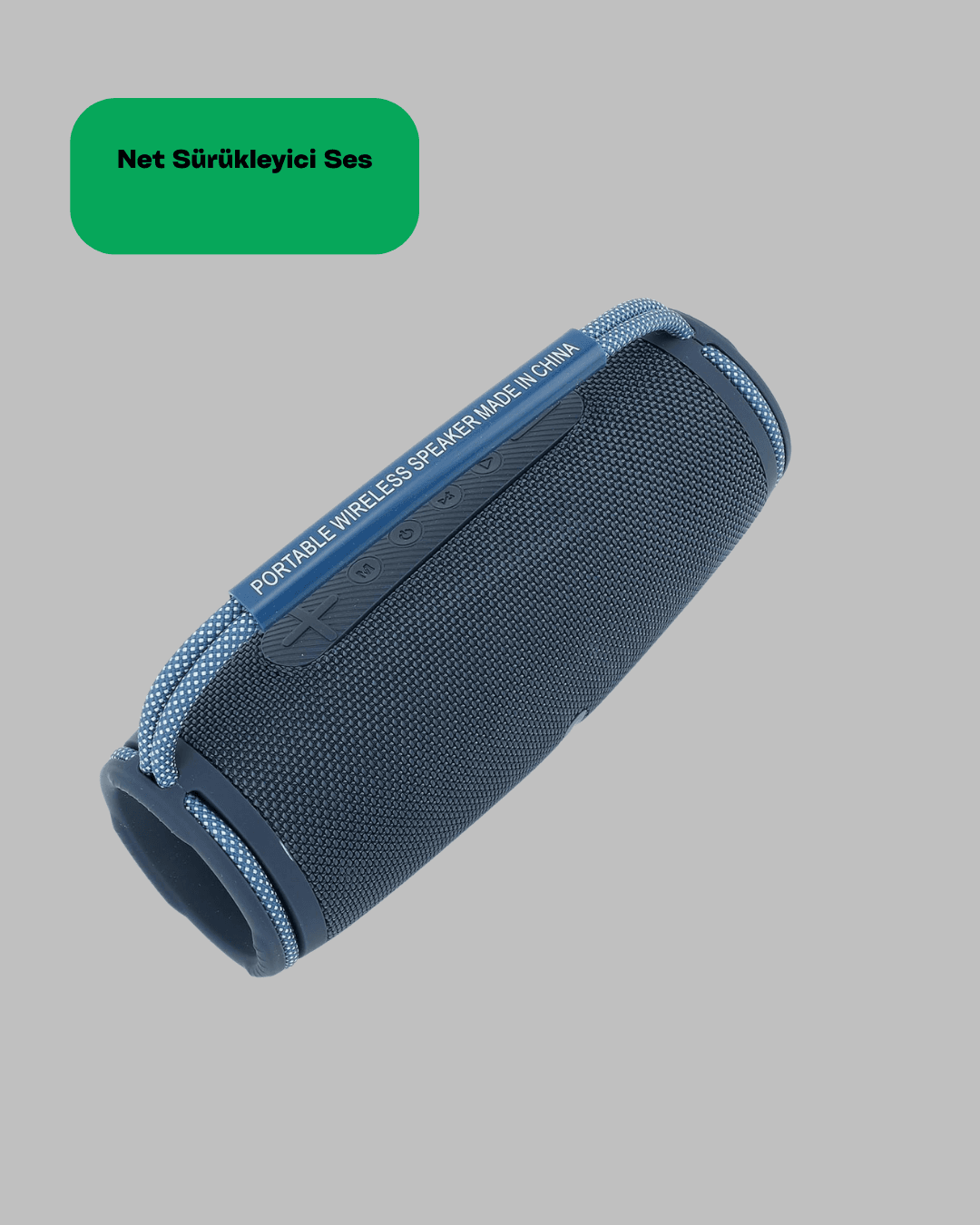 Net Stereo Ses Sunan IPX5 Su Geçirmez Bluetooth Hoparlör 3