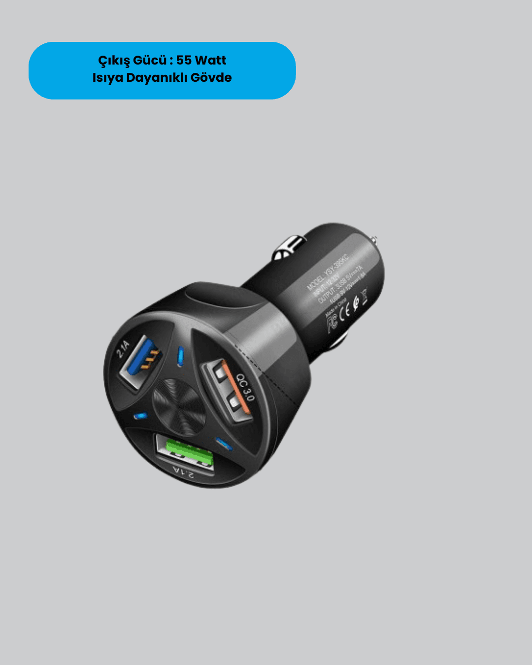 PG88 Araç Şarj Cihazı 3