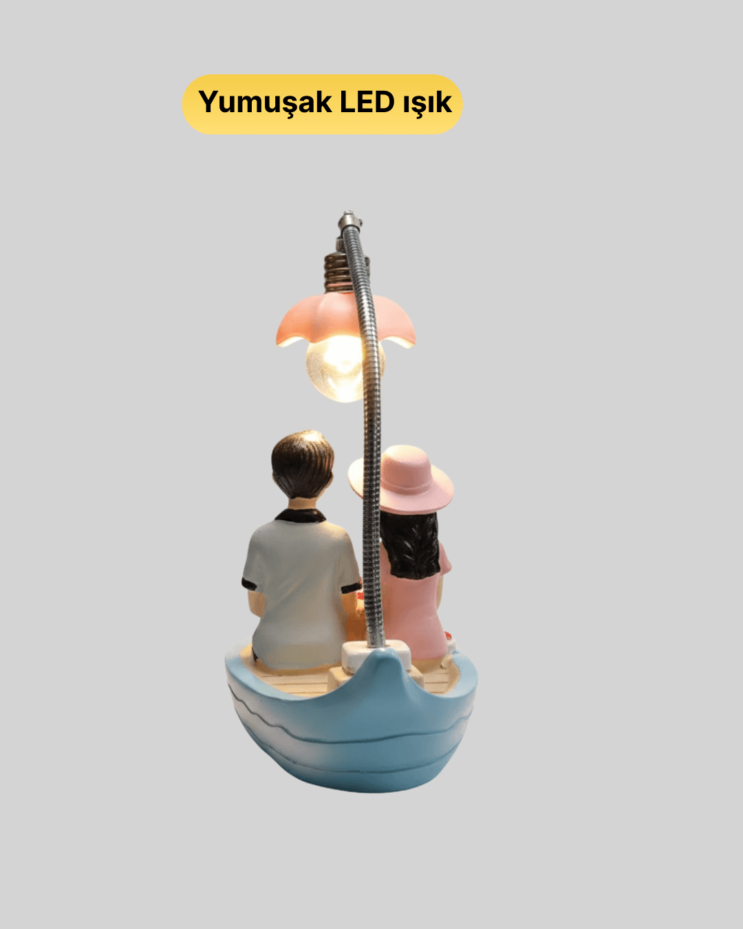 TEKNE IŞIK PEMBE 4